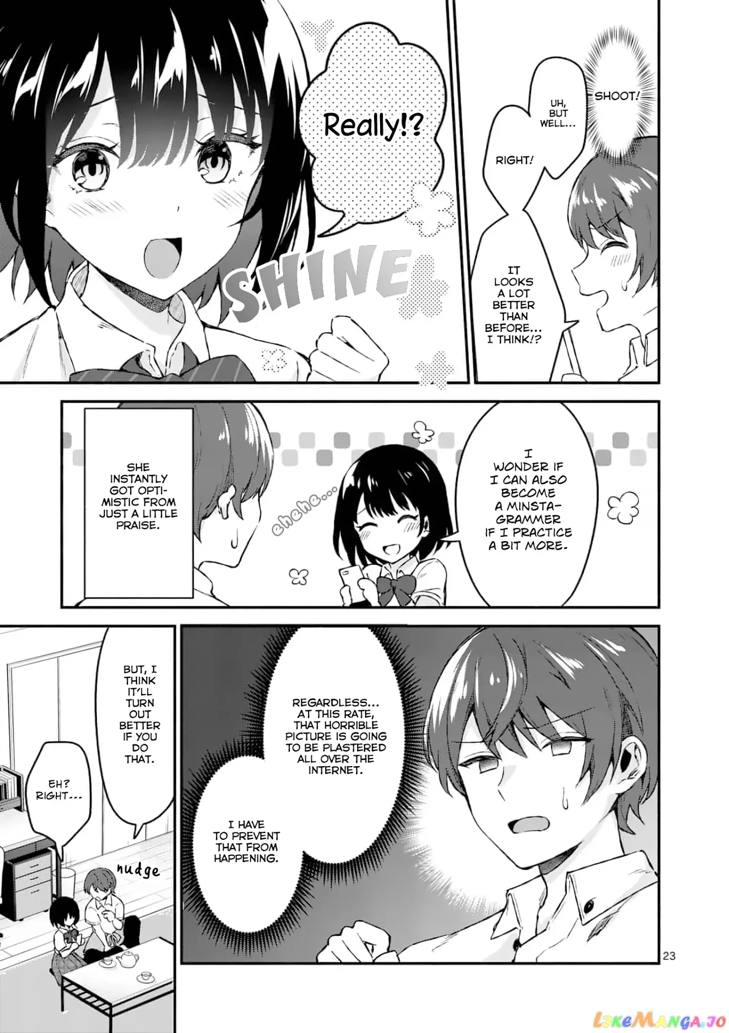 Shiotaiou no Sato-san ga Ore ni dake Amai Chapter 1 page 22
