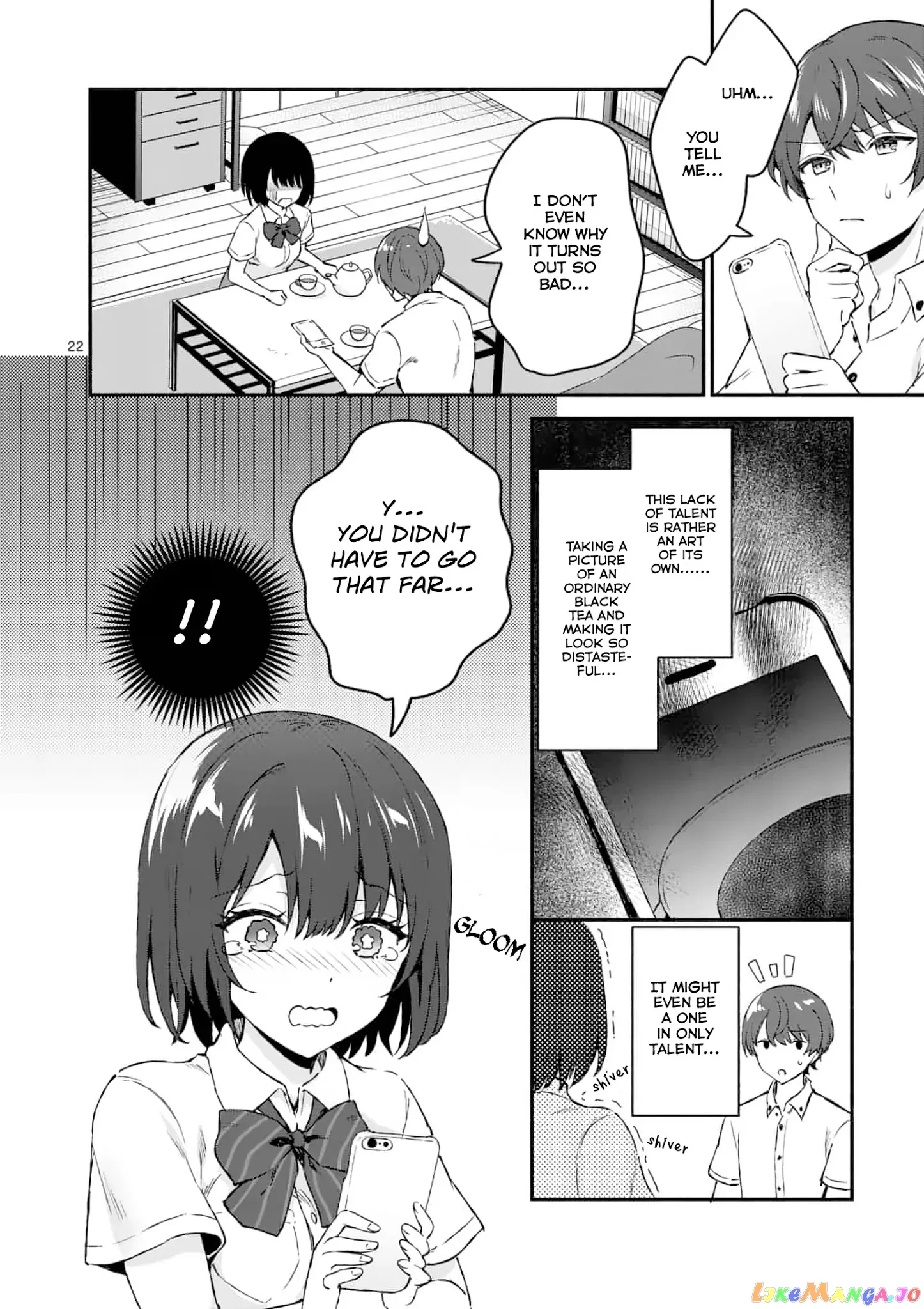 Shiotaiou no Sato-san ga Ore ni dake Amai Chapter 1 page 21