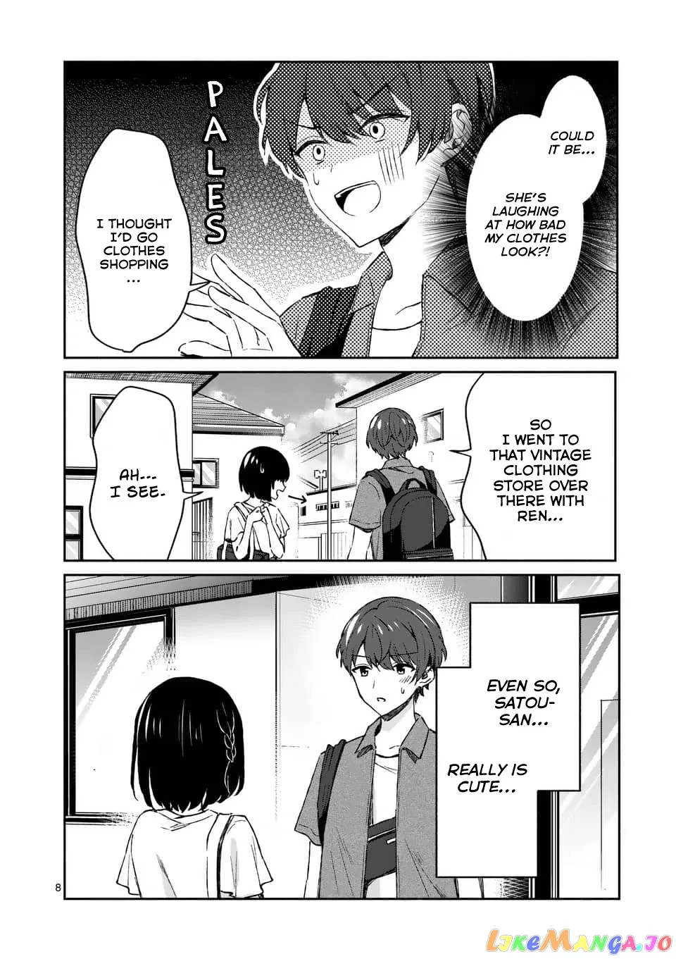 Shiotaiou no Sato-san ga Ore ni dake Amai Chapter 10 page 8