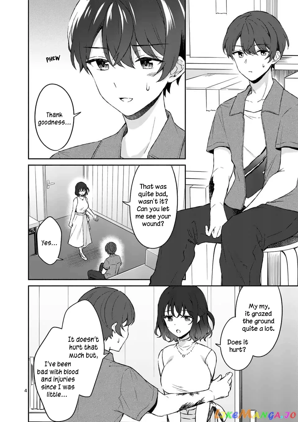 Shiotaiou no Sato-san ga Ore ni dake Amai Chapter 12 page 4