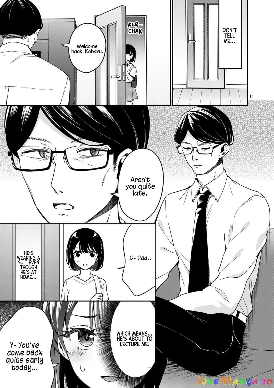 Shiotaiou no Sato-san ga Ore ni dake Amai Chapter 13 page 11