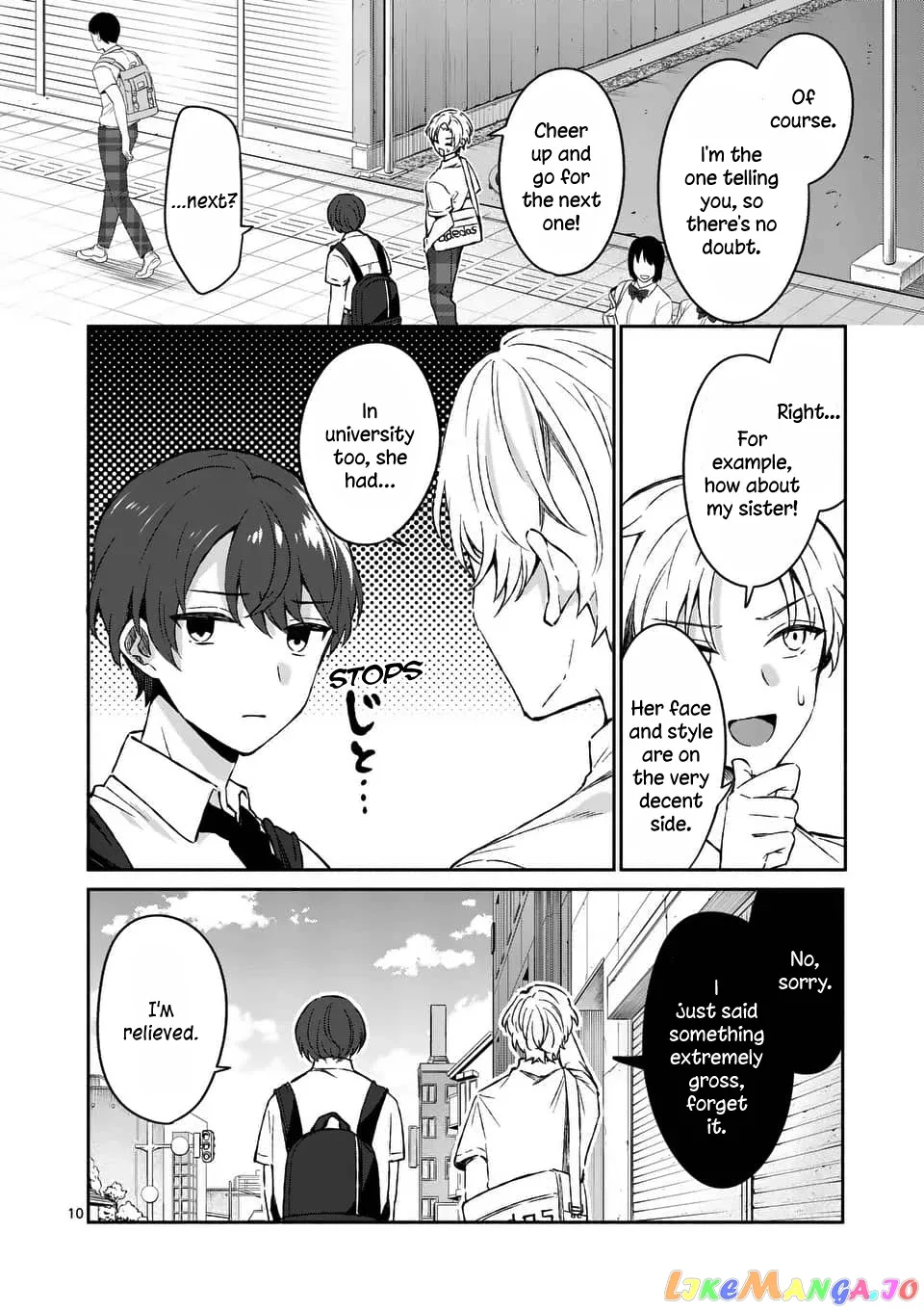 Shiotaiou no Sato-san ga Ore ni dake Amai Chapter 15 page 10