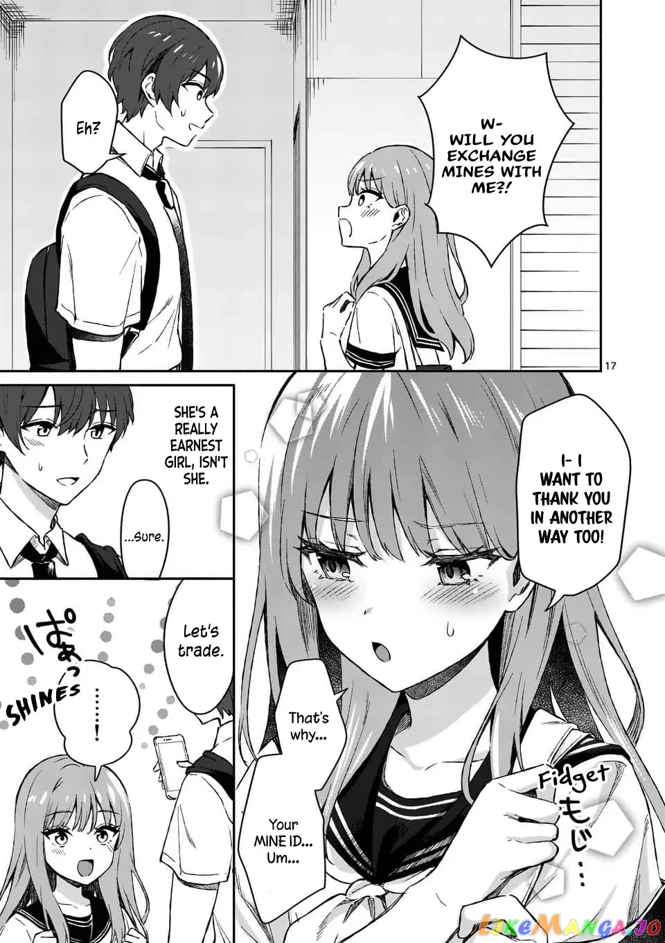 Shiotaiou no Sato-san ga Ore ni dake Amai Chapter 15 page 17