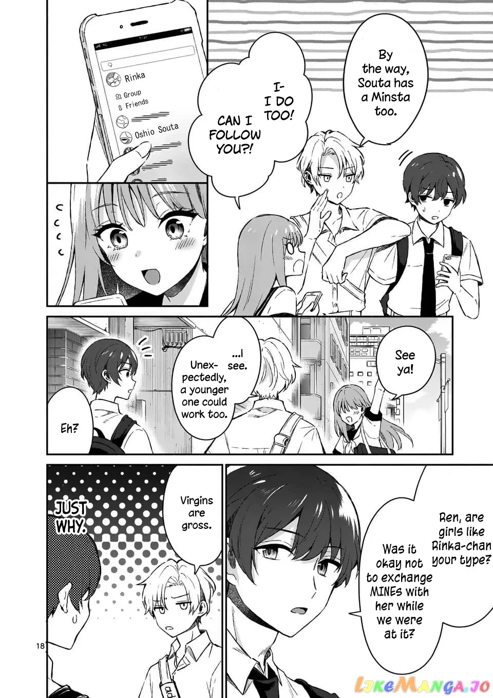 Shiotaiou no Sato-san ga Ore ni dake Amai Chapter 15 page 18