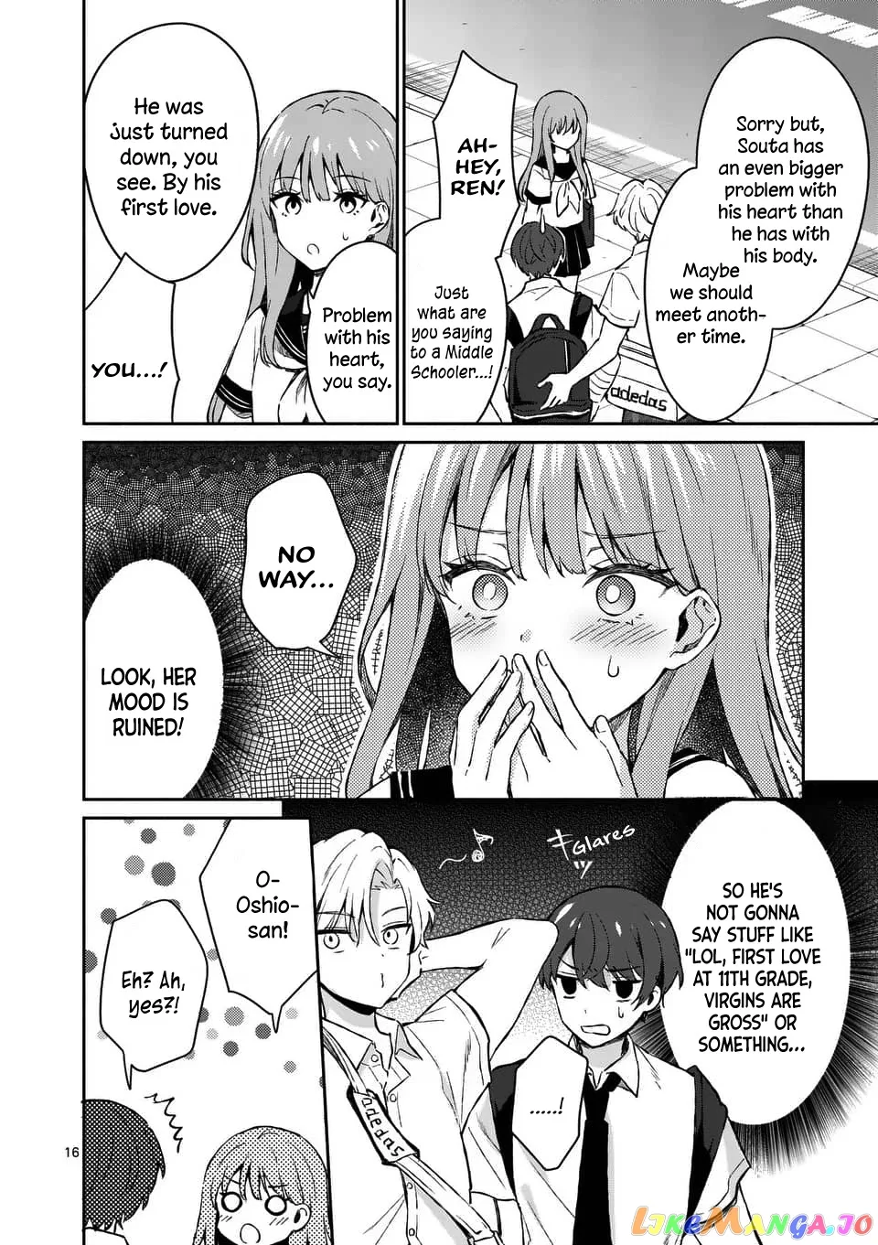 Shiotaiou no Sato-san ga Ore ni dake Amai Chapter 15 page 16