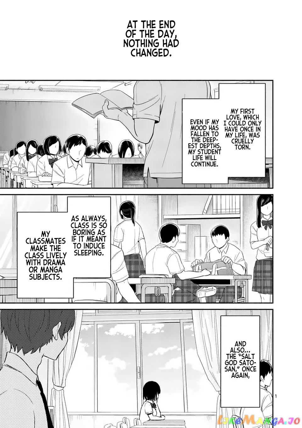 Shiotaiou no Sato-san ga Ore ni dake Amai Chapter 16 page 1