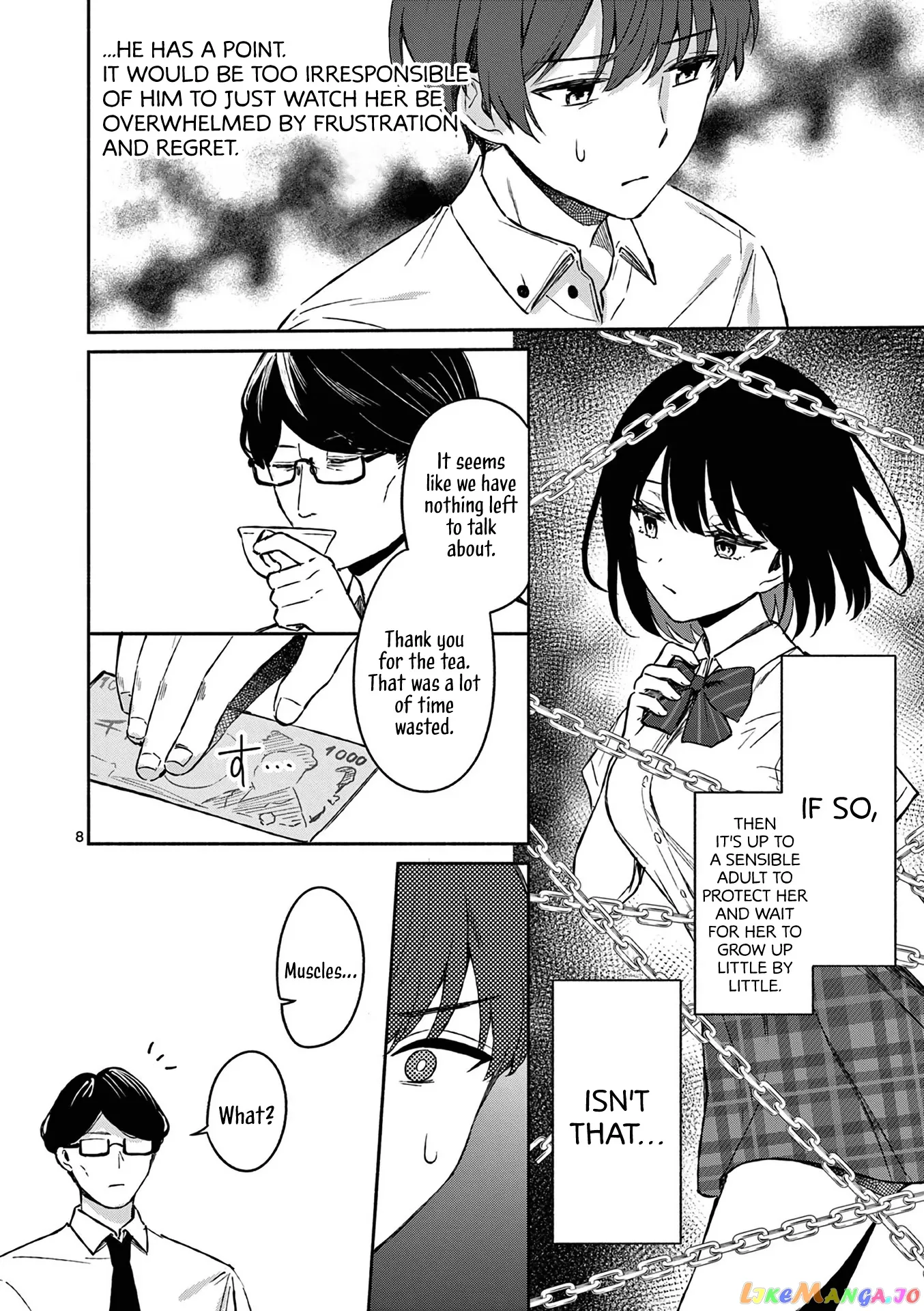 Shiotaiou no Sato-san ga Ore ni dake Amai Chapter 18 page 8