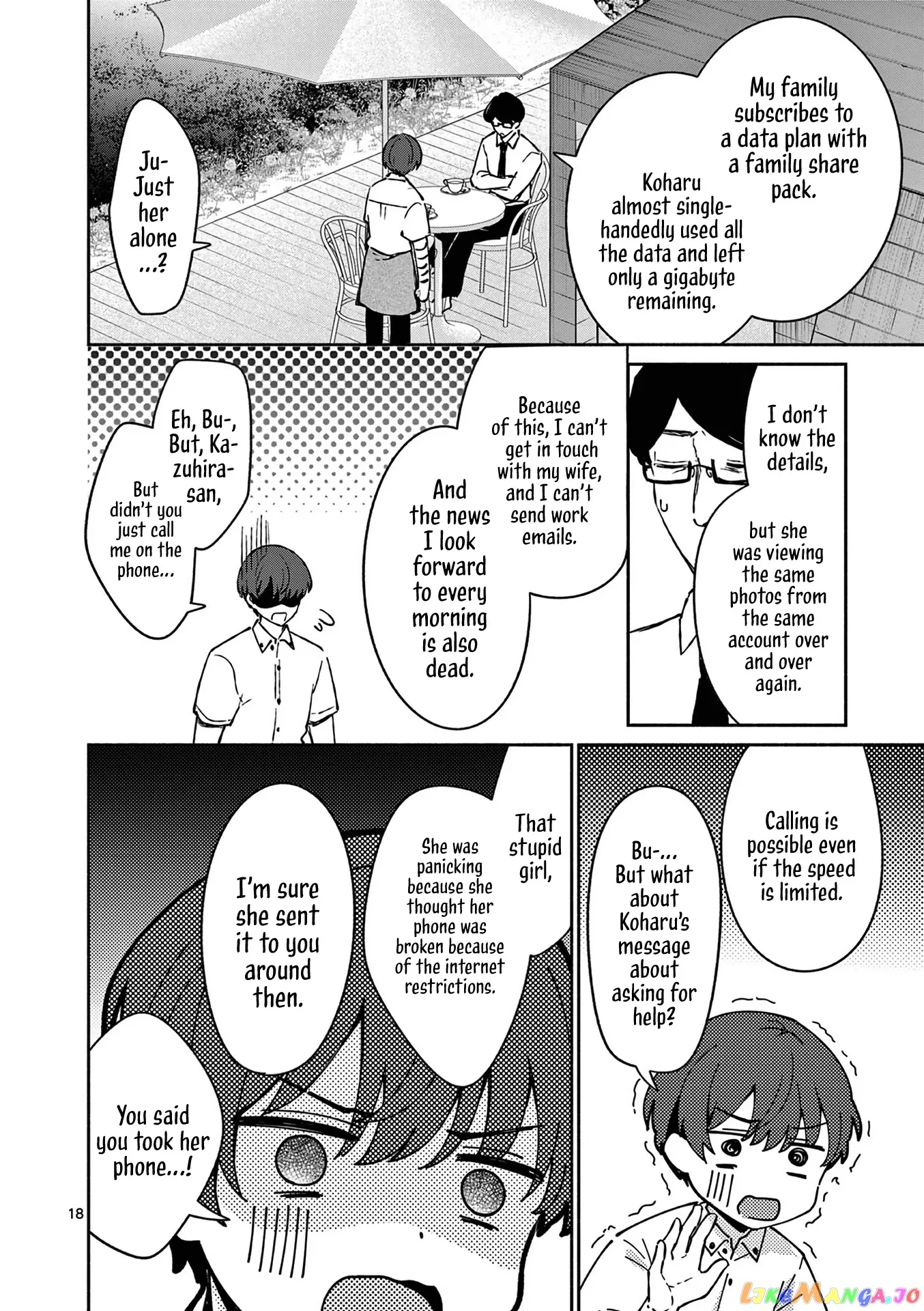 Shiotaiou no Sato-san ga Ore ni dake Amai Chapter 18 page 18