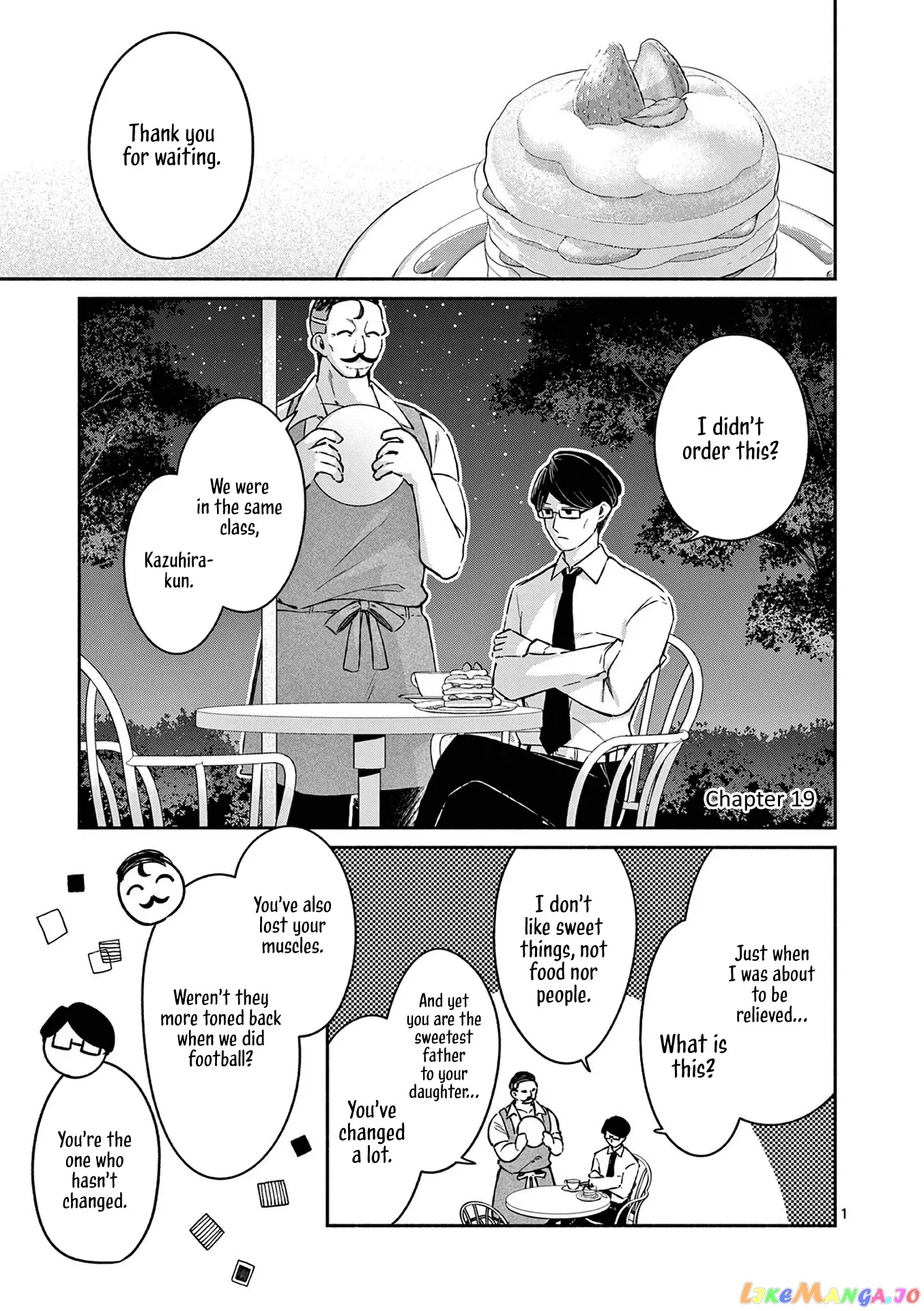 Shiotaiou no Sato-san ga Ore ni dake Amai Chapter 19 page 1
