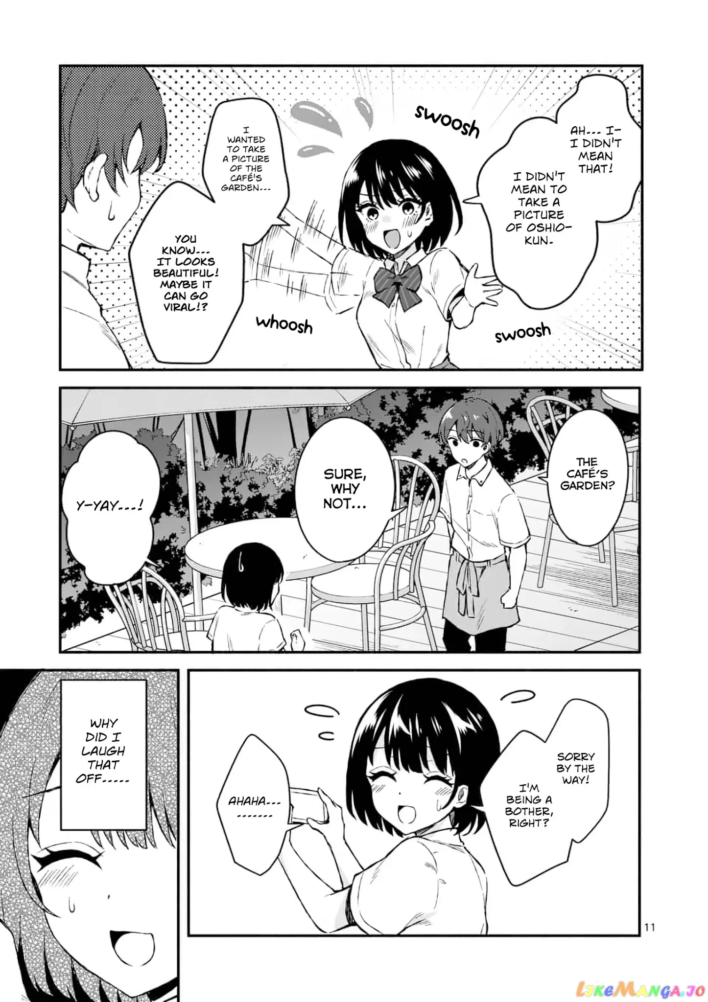 Shiotaiou no Sato-san ga Ore ni dake Amai Chapter 2 page 11