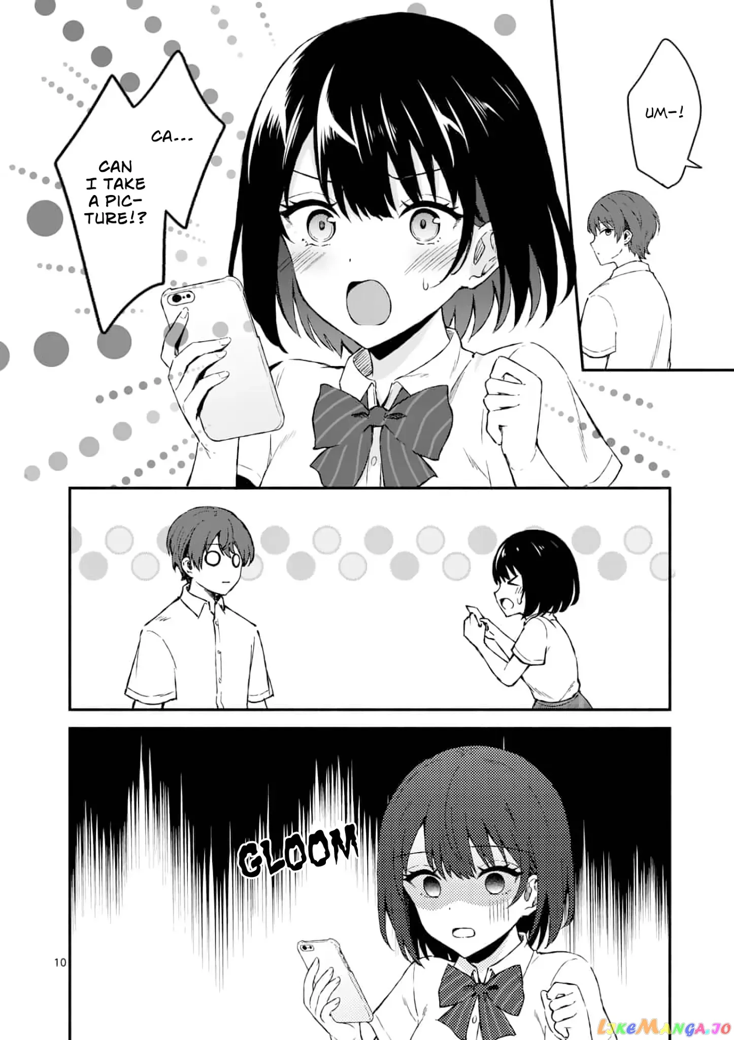 Shiotaiou no Sato-san ga Ore ni dake Amai Chapter 2 page 10