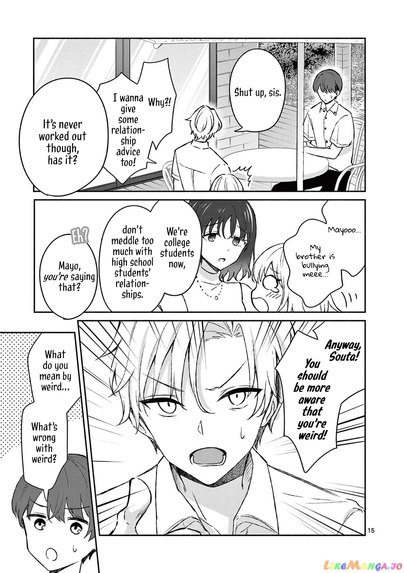 Shiotaiou no Sato-san ga Ore ni dake Amai Chapter 20 page 15