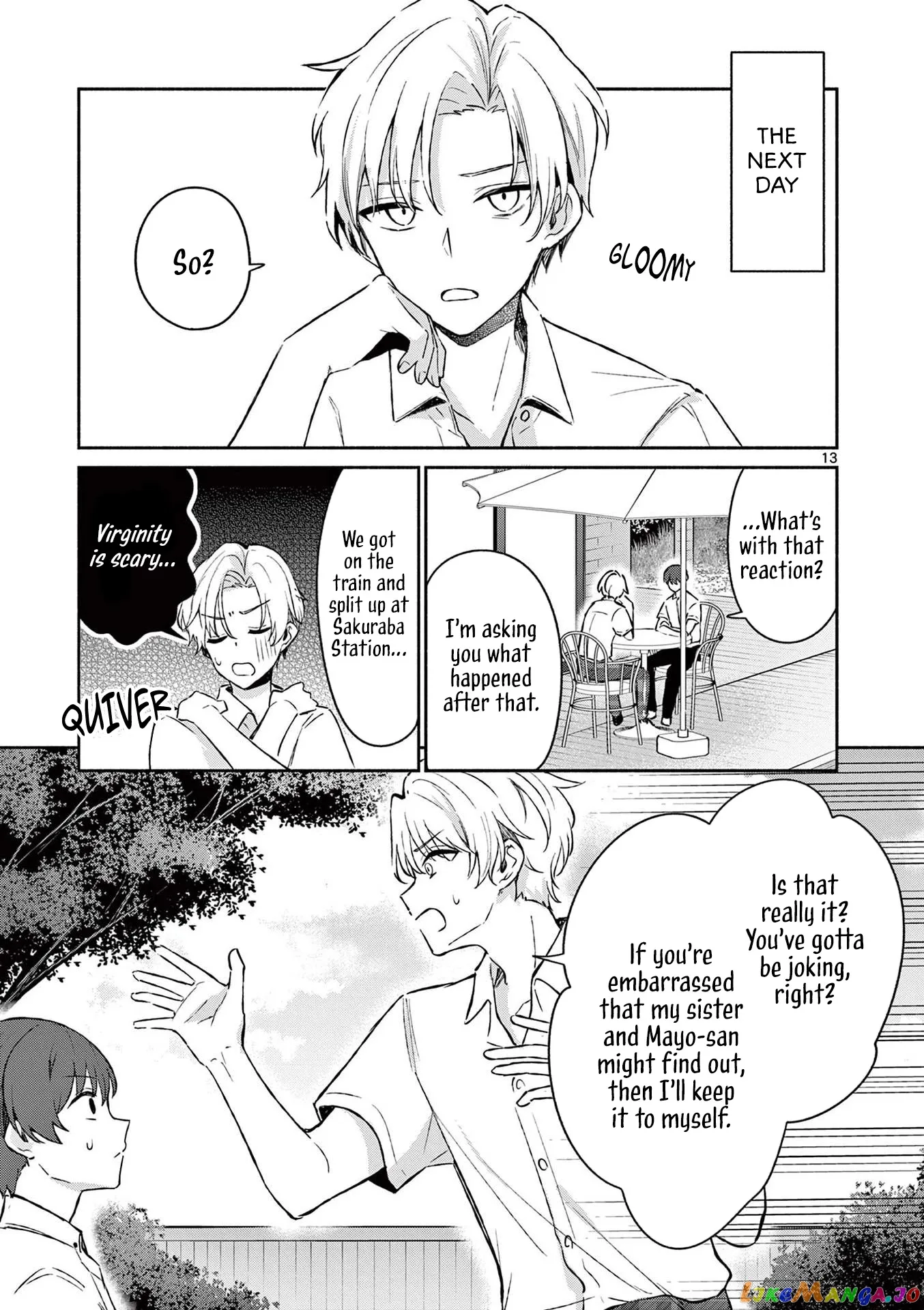 Shiotaiou no Sato-san ga Ore ni dake Amai Chapter 20 page 13