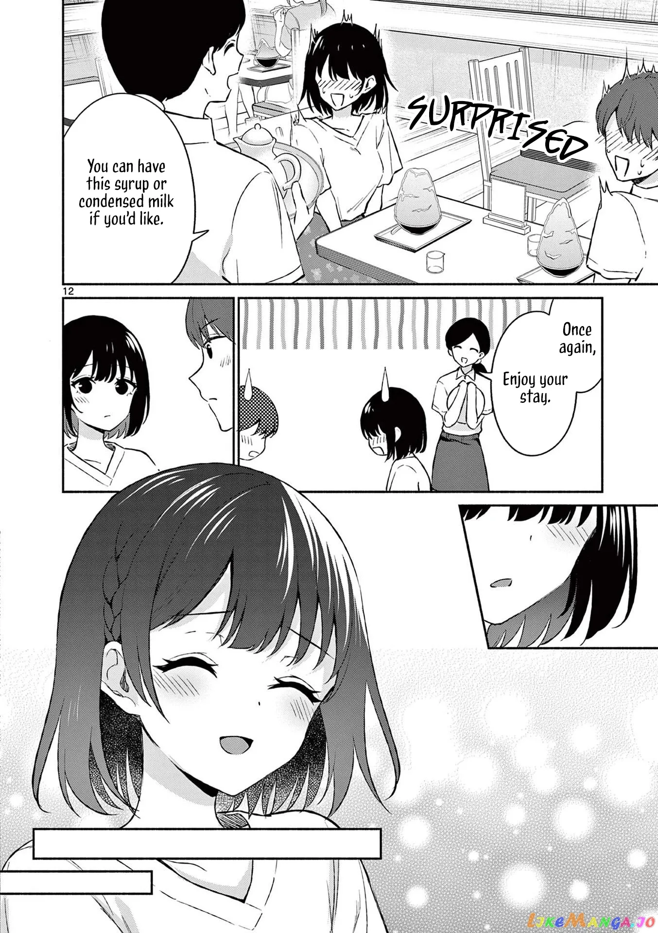 Shiotaiou no Sato-san ga Ore ni dake Amai Chapter 20 page 12