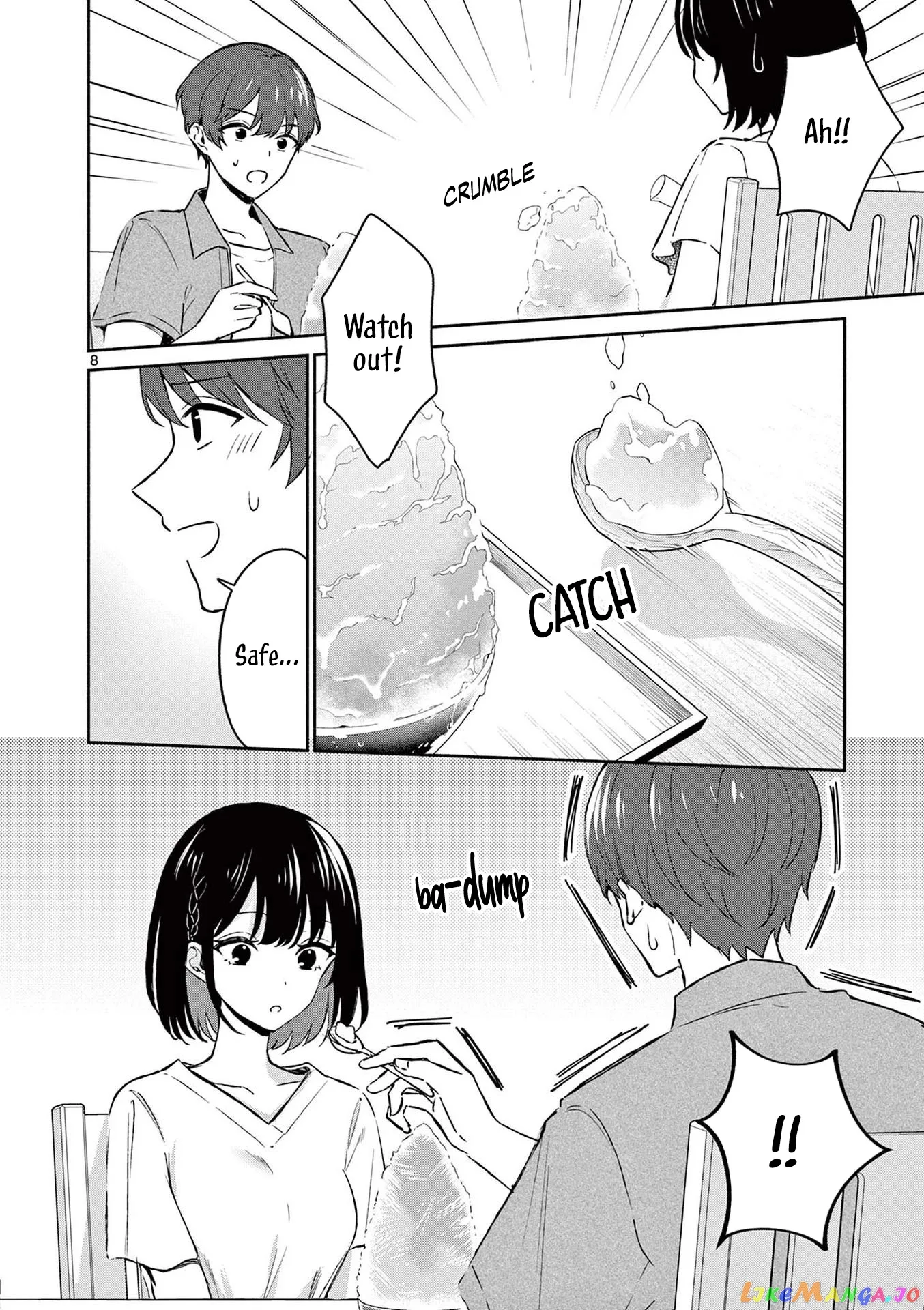 Shiotaiou no Sato-san ga Ore ni dake Amai Chapter 20 page 8