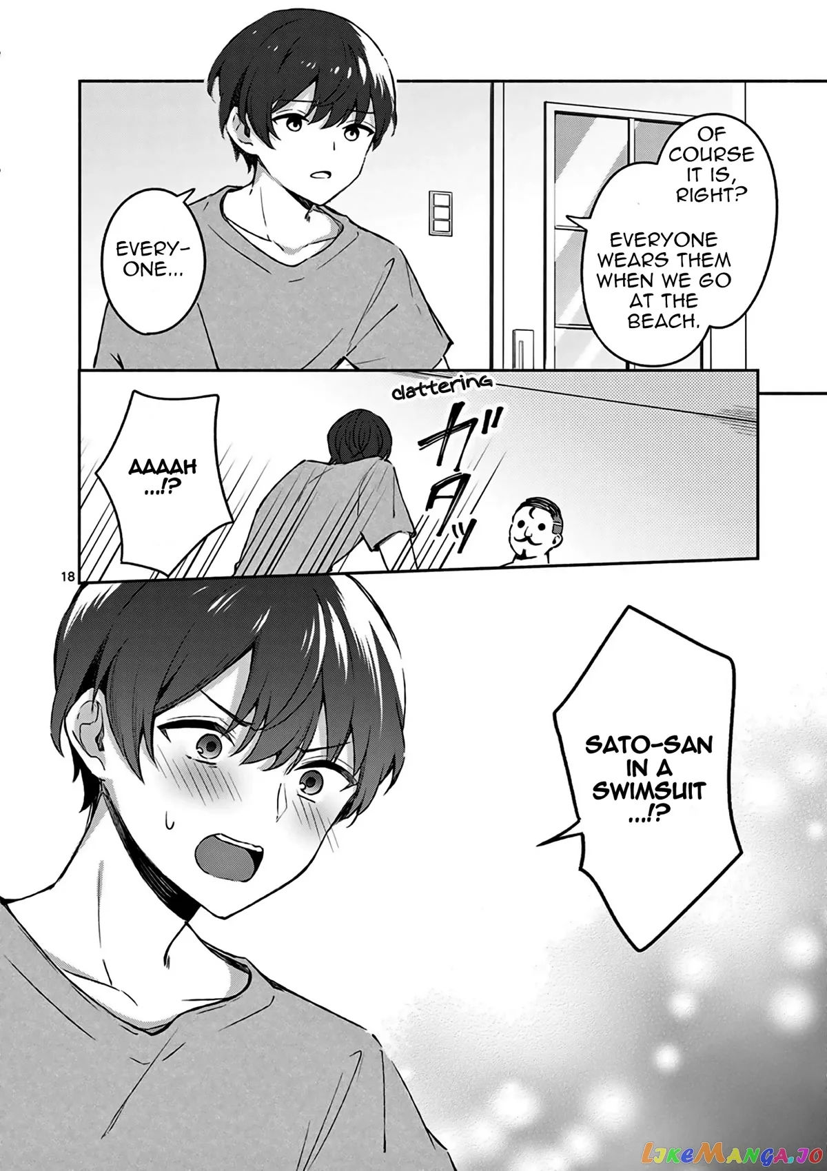 Shiotaiou no Sato-san ga Ore ni dake Amai Chapter 23 page 19