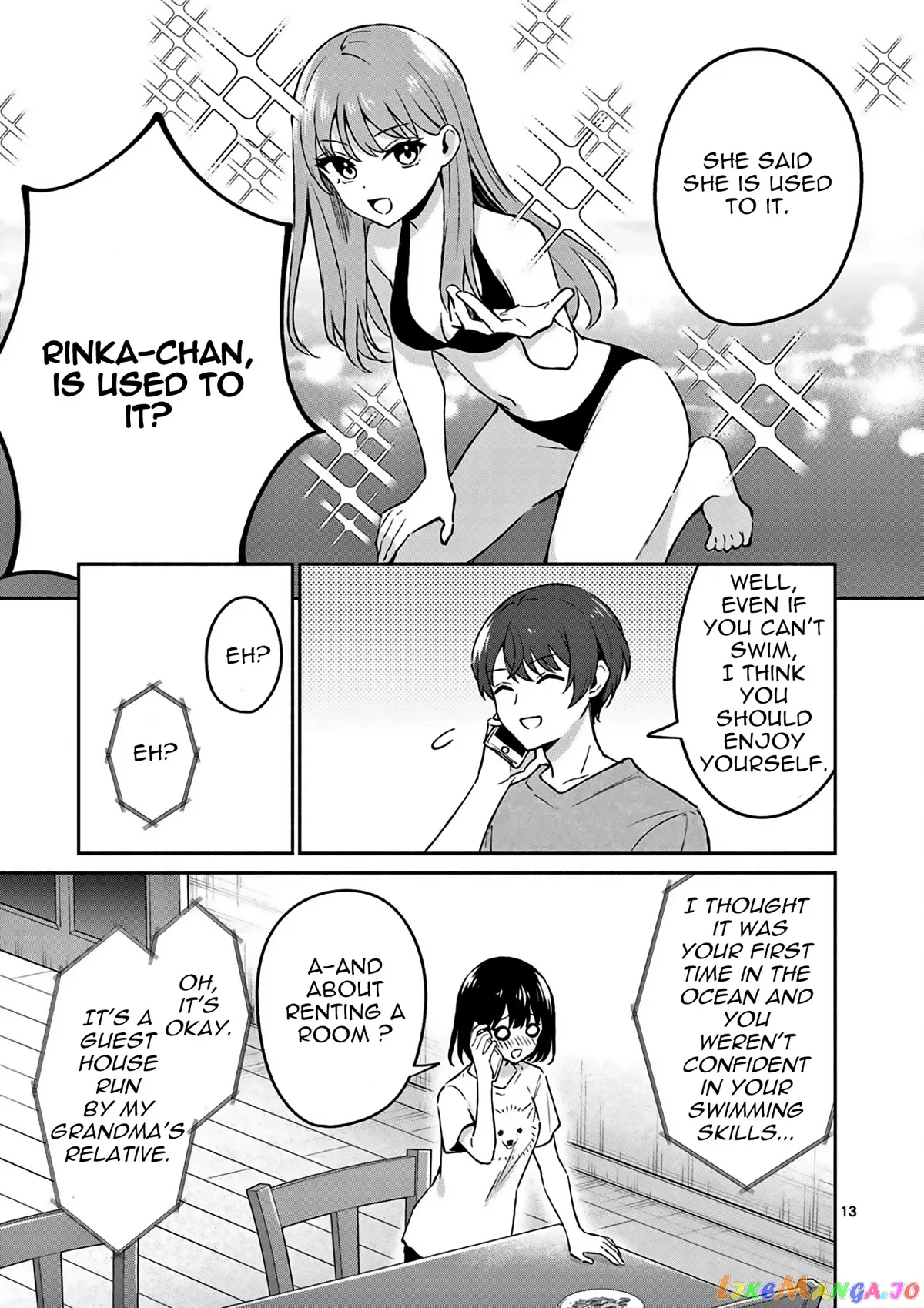 Shiotaiou no Sato-san ga Ore ni dake Amai Chapter 23 page 14