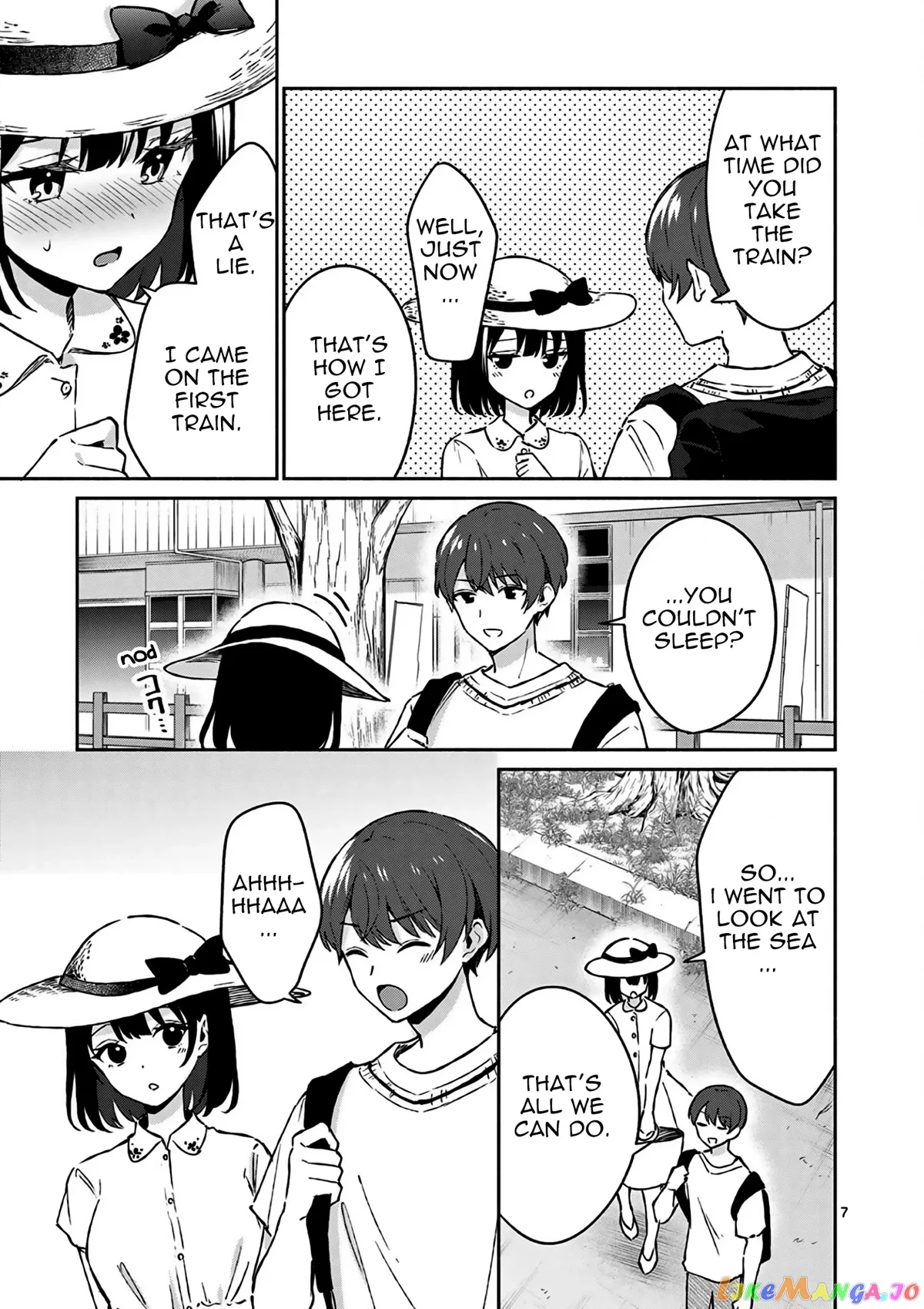 Shiotaiou no Sato-san ga Ore ni dake Amai Chapter 24 page 8