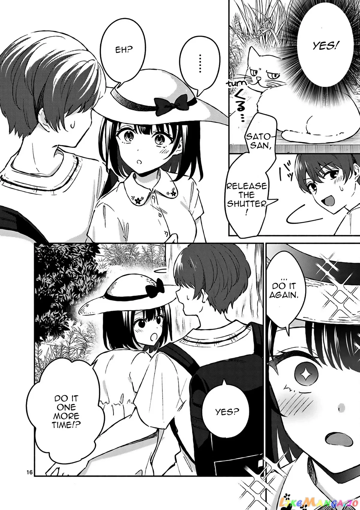 Shiotaiou no Sato-san ga Ore ni dake Amai Chapter 24 page 17