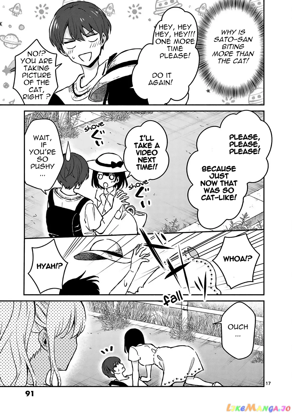 Shiotaiou no Sato-san ga Ore ni dake Amai Chapter 24 page 18