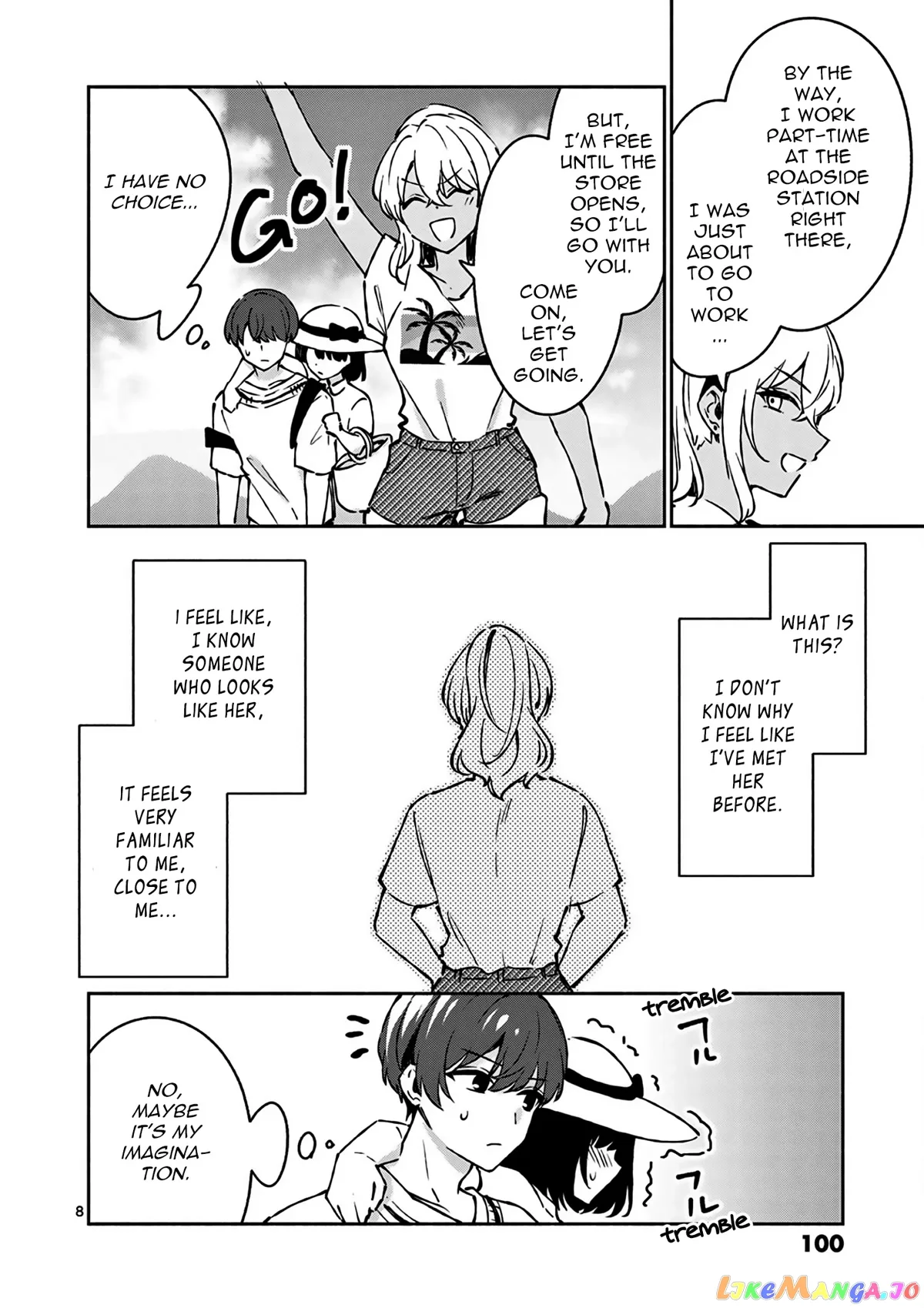 Shiotaiou no Sato-san ga Ore ni dake Amai Chapter 25 page 9