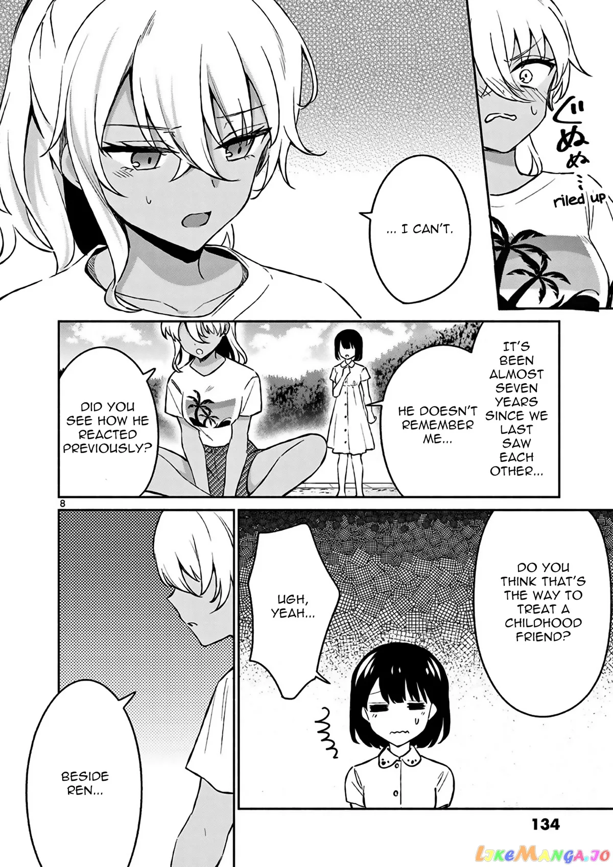 Shiotaiou no Sato-san ga Ore ni dake Amai Chapter 27 page 9
