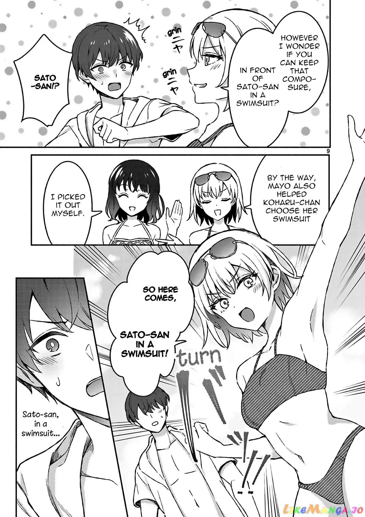 Shiotaiou no Sato-san ga Ore ni dake Amai Chapter 28 page 10