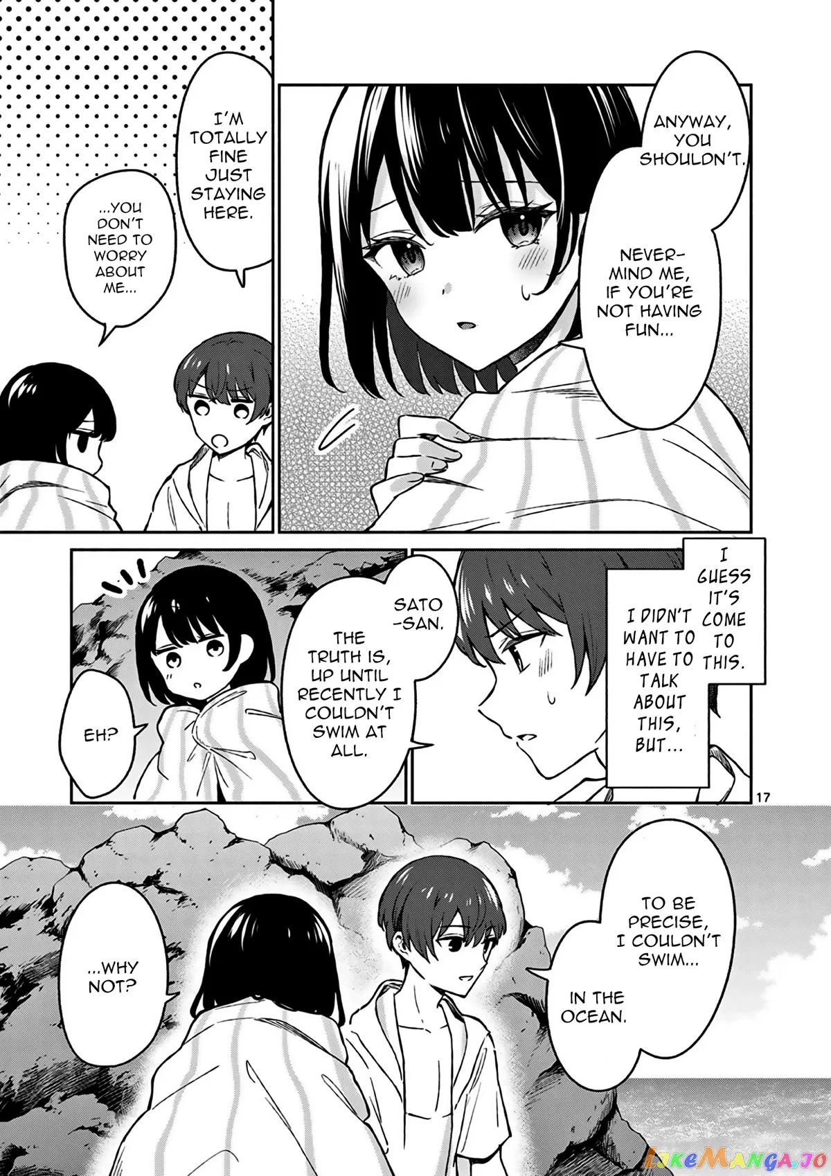 Shiotaiou no Sato-san ga Ore ni dake Amai Chapter 28 page 18