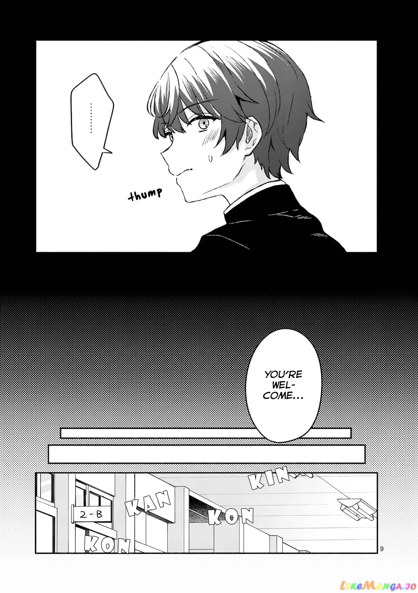 Shiotaiou no Sato-san ga Ore ni dake Amai Chapter 3 page 9