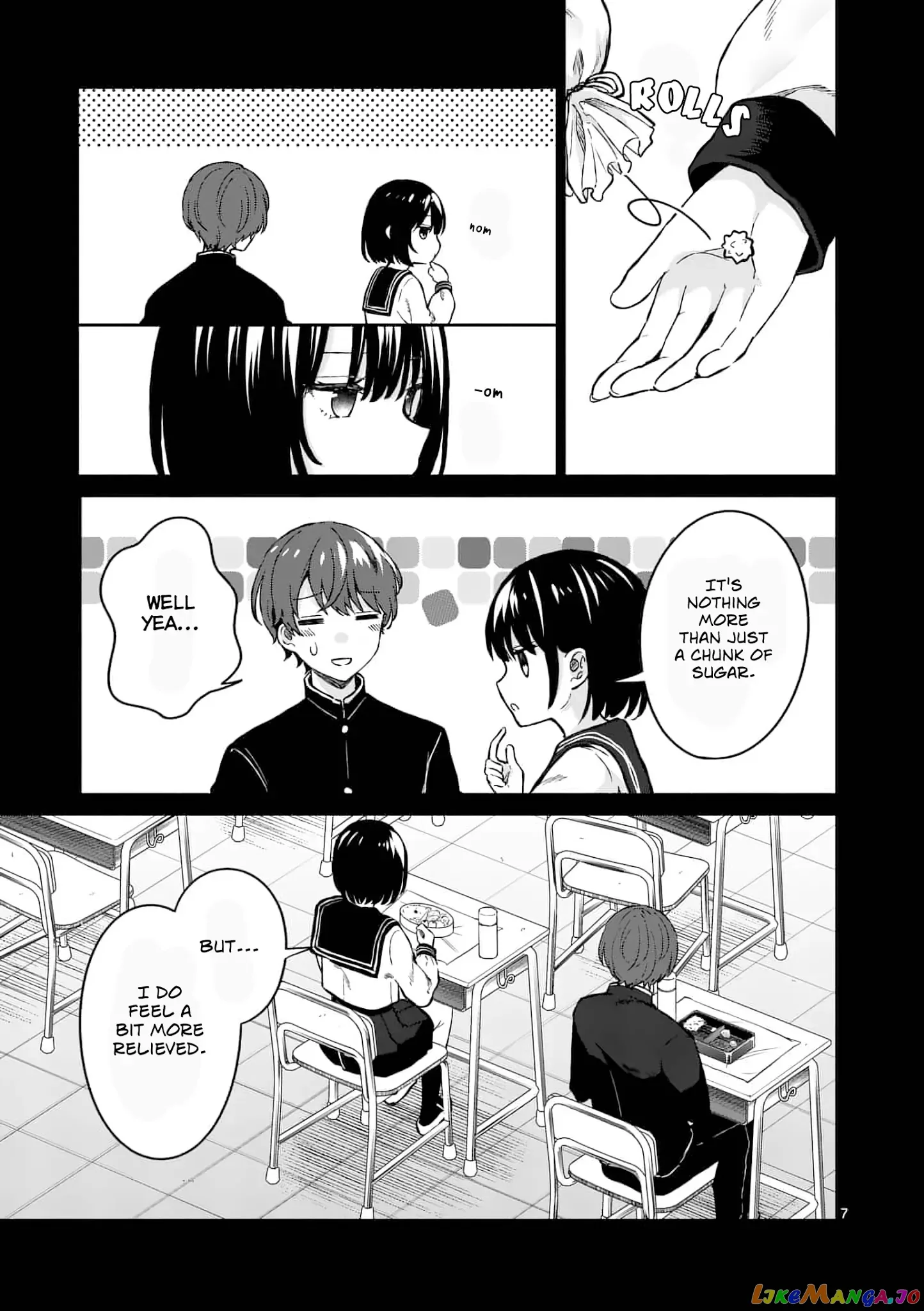 Shiotaiou no Sato-san ga Ore ni dake Amai Chapter 3 page 7