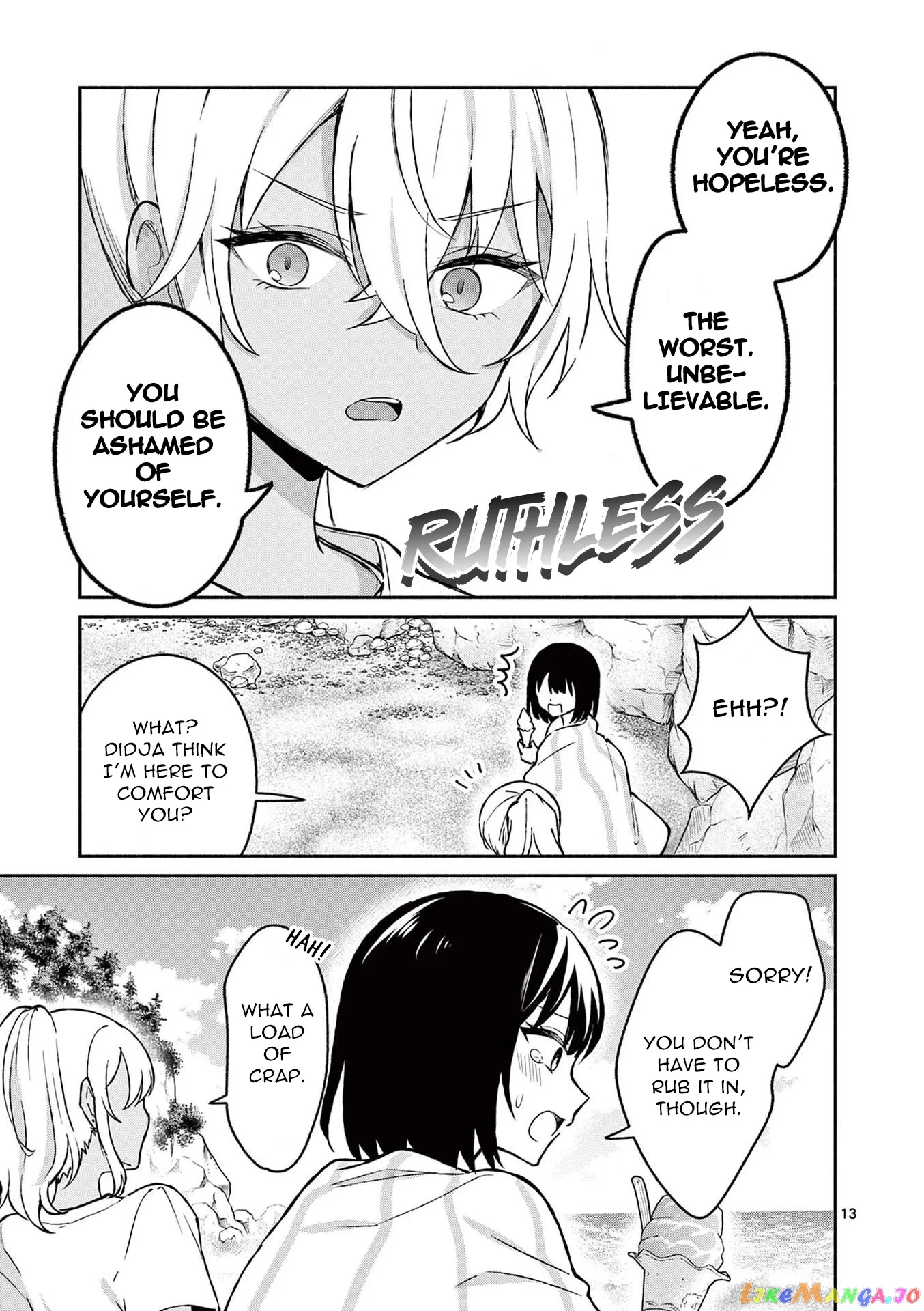 Shiotaiou no Sato-san ga Ore ni dake Amai Chapter 30 page 14