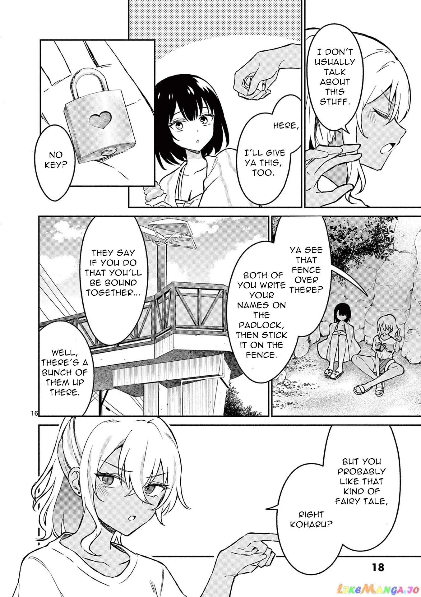 Shiotaiou no Sato-san ga Ore ni dake Amai Chapter 30 page 17