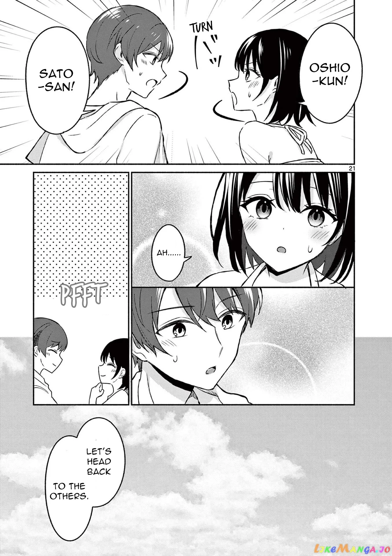 Shiotaiou no Sato-san ga Ore ni dake Amai Chapter 31 page 21