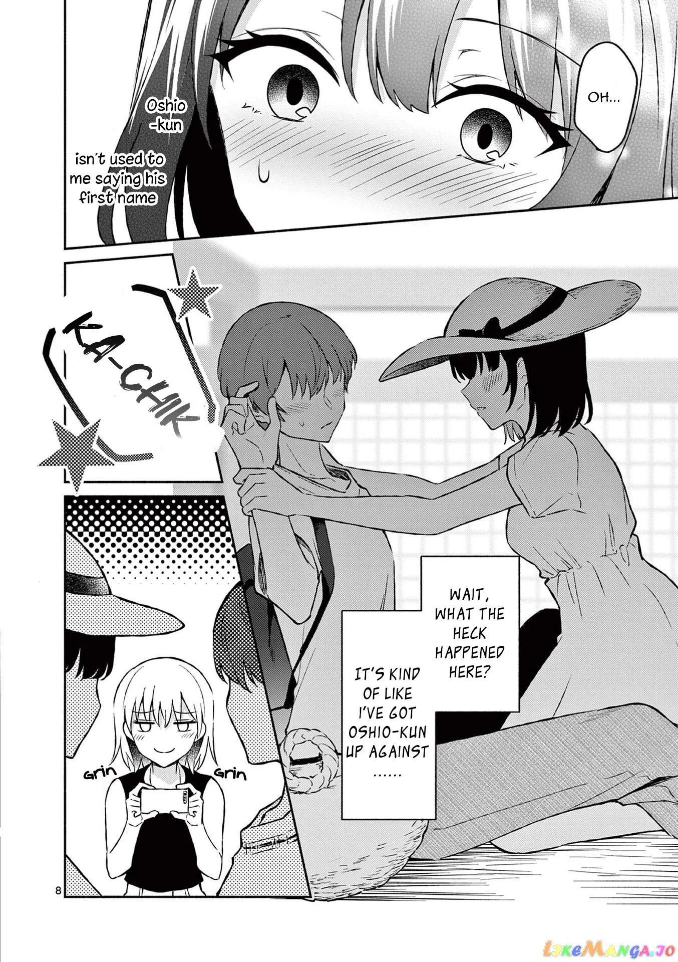 Shiotaiou no Sato-san ga Ore ni dake Amai Chapter 32 page 8