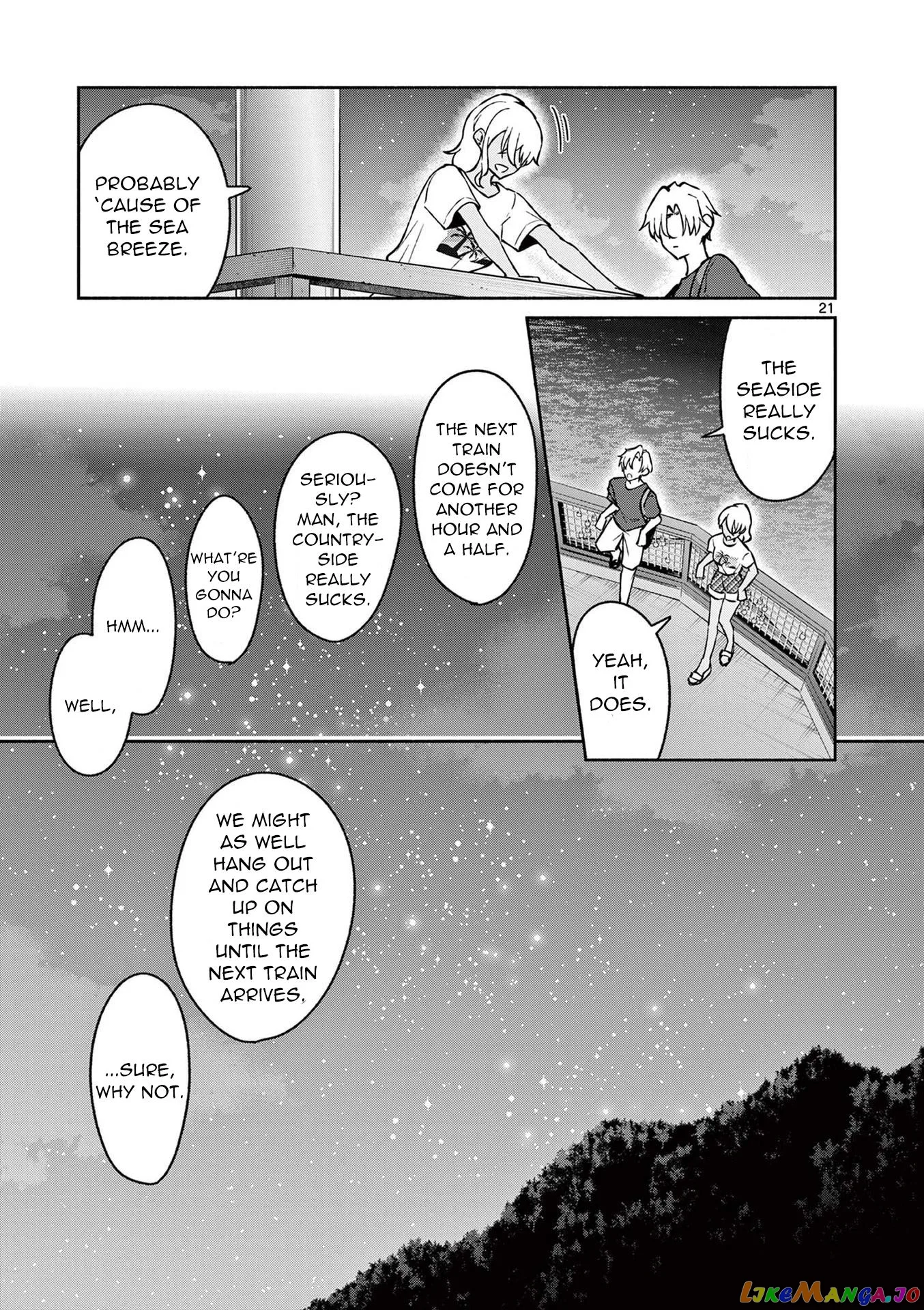 Shiotaiou no Sato-san ga Ore ni dake Amai Chapter 32 page 21