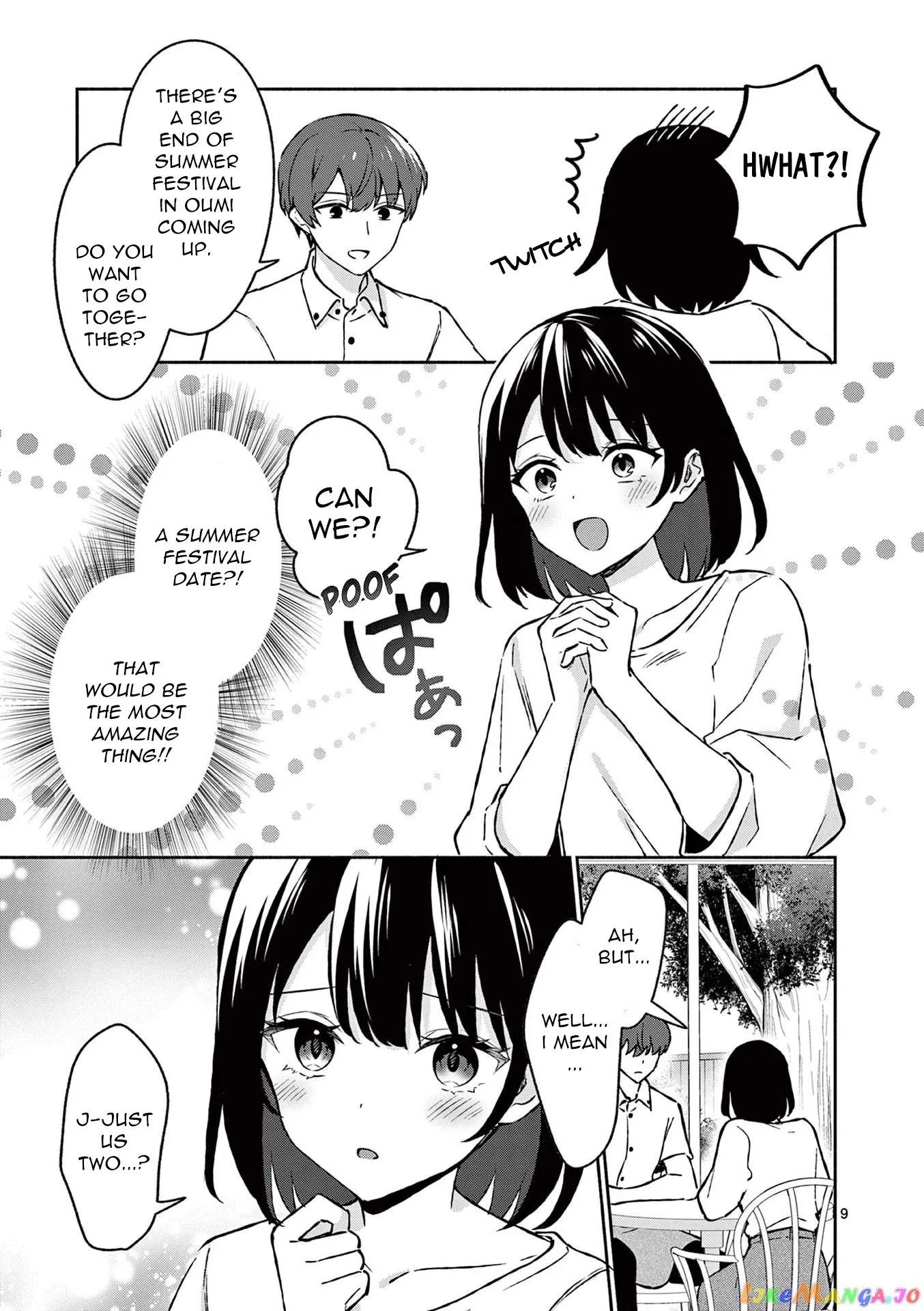 Shiotaiou no Sato-san ga Ore ni dake Amai Chapter 33 page 9