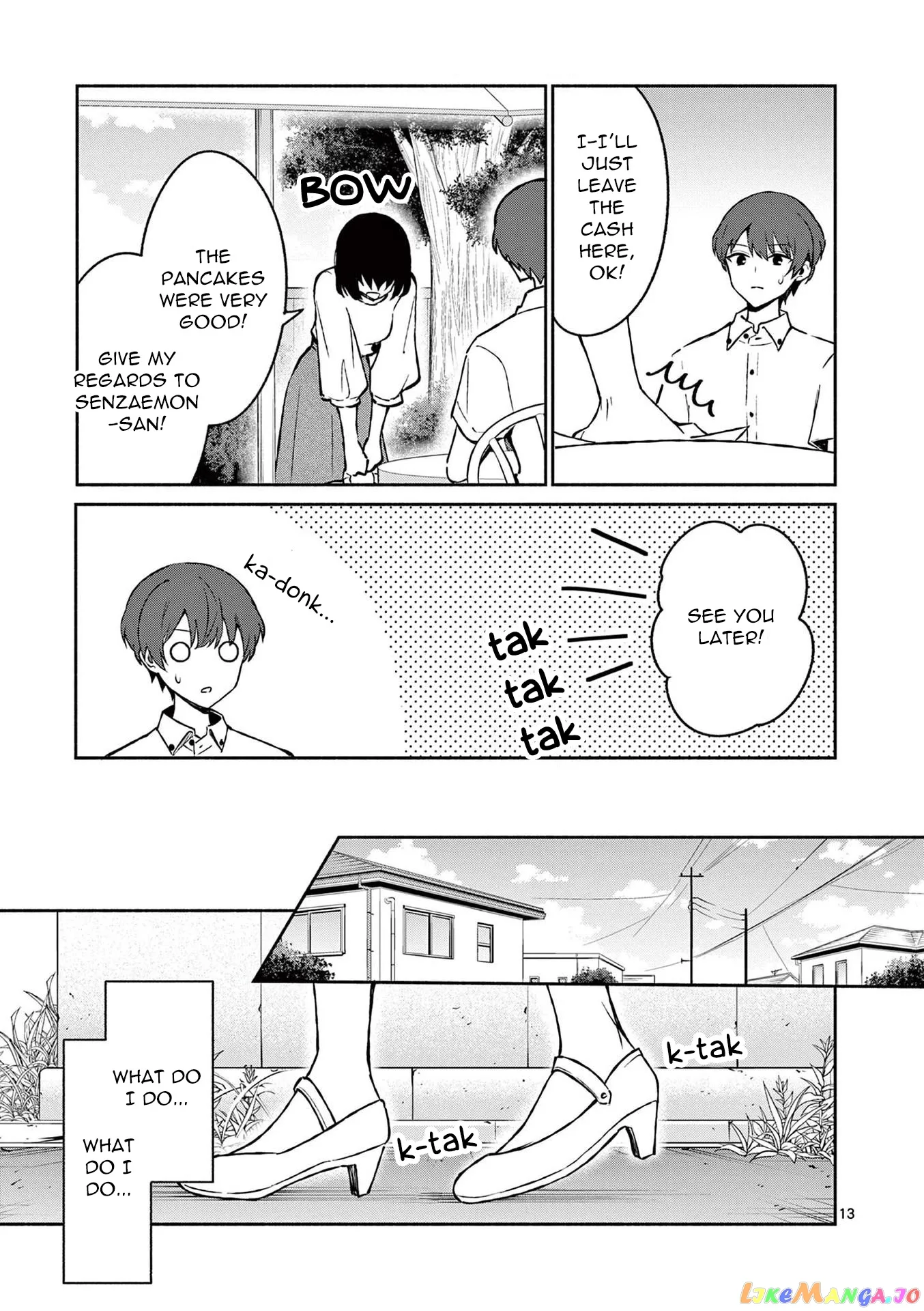 Shiotaiou no Sato-san ga Ore ni dake Amai Chapter 33 page 13