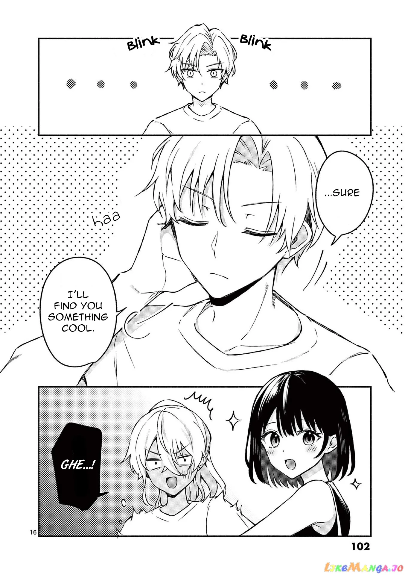 Shiotaiou no Sato-san ga Ore ni dake Amai Chapter 34 page 16