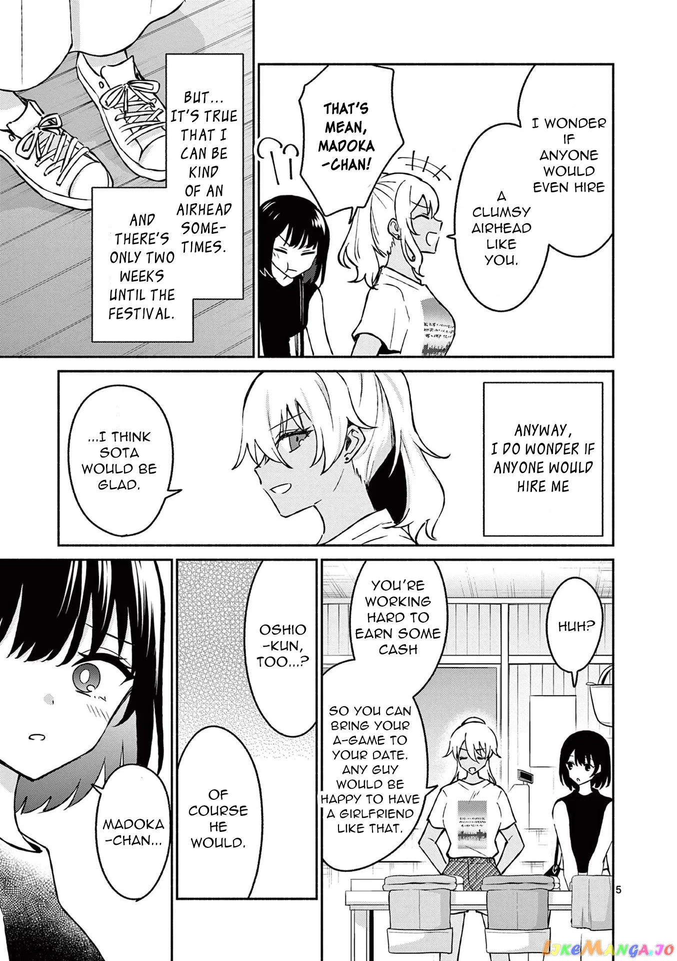 Shiotaiou no Sato-san ga Ore ni dake Amai Chapter 34 page 5