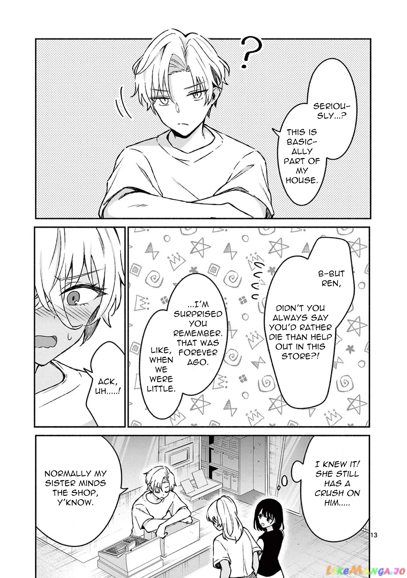 Shiotaiou no Sato-san ga Ore ni dake Amai Chapter 34 page 13
