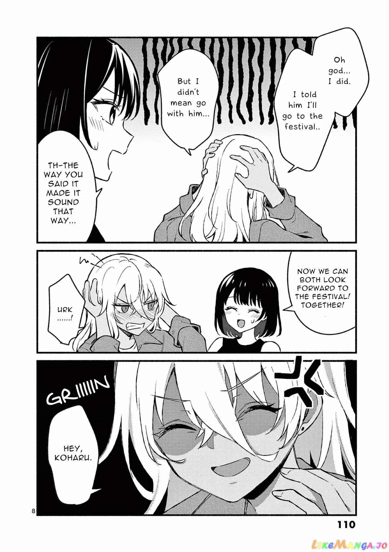 Shiotaiou no Sato-san ga Ore ni dake Amai Chapter 35 page 8