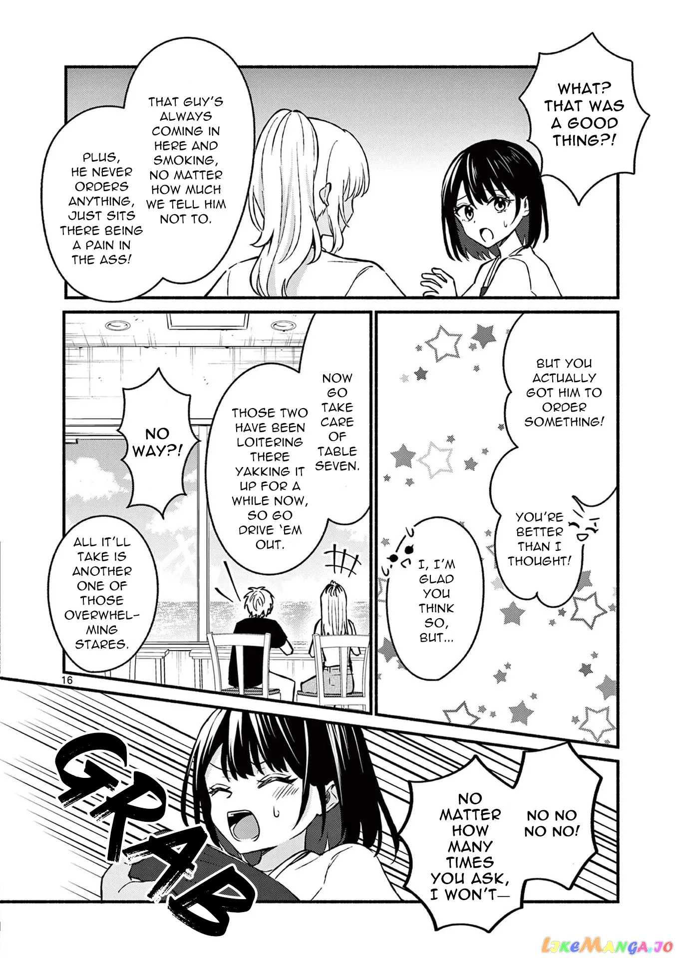 Shiotaiou no Sato-san ga Ore ni dake Amai Chapter 36 page 16