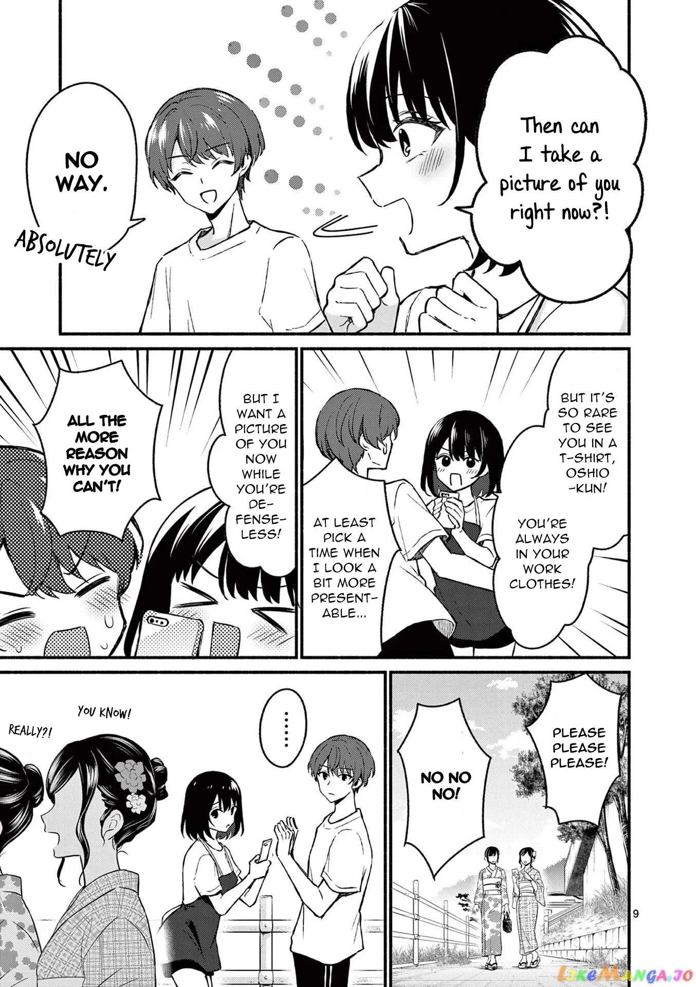 Shiotaiou no Sato-san ga Ore ni dake Amai Chapter 38 page 9