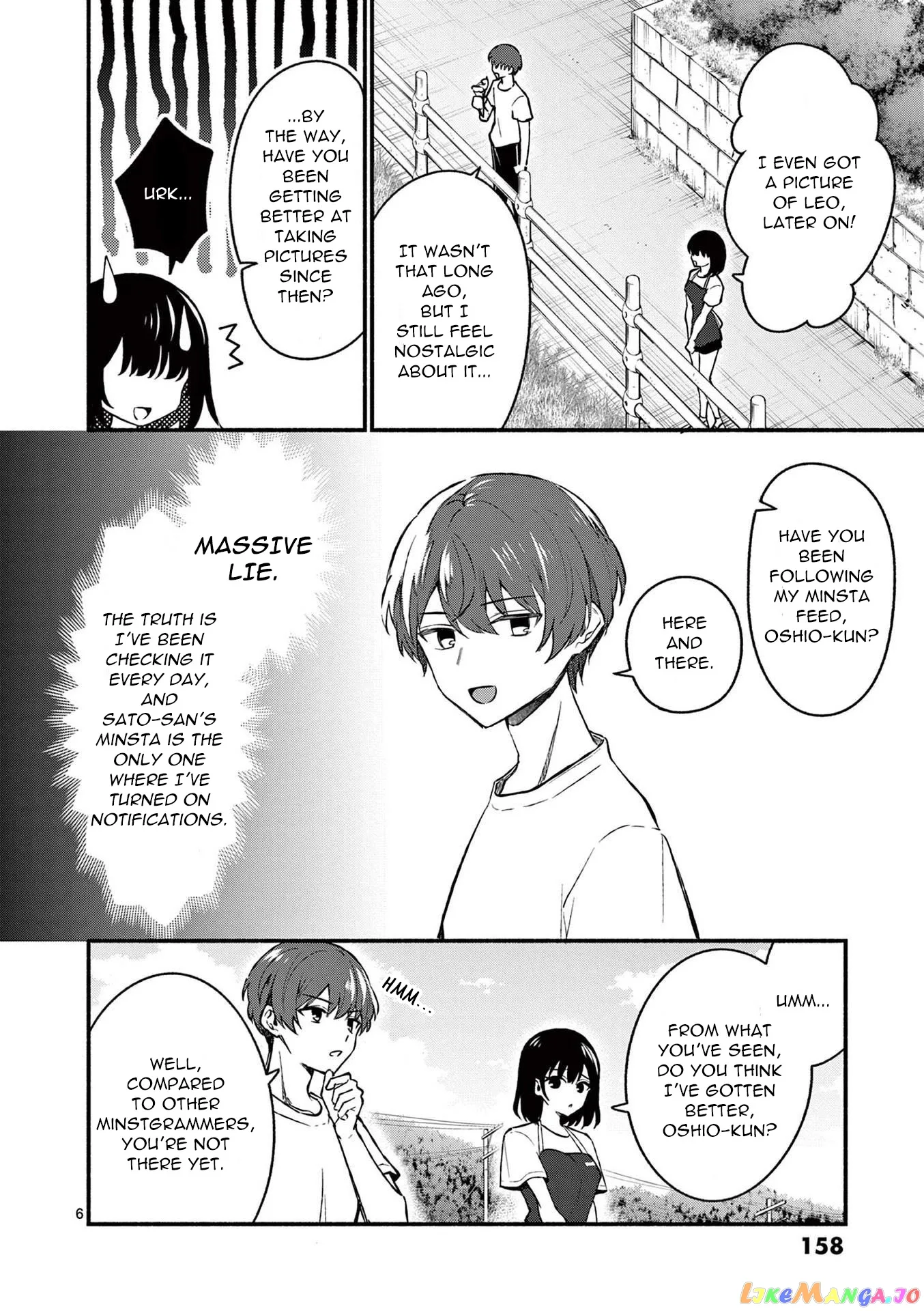 Shiotaiou no Sato-san ga Ore ni dake Amai Chapter 38 page 6