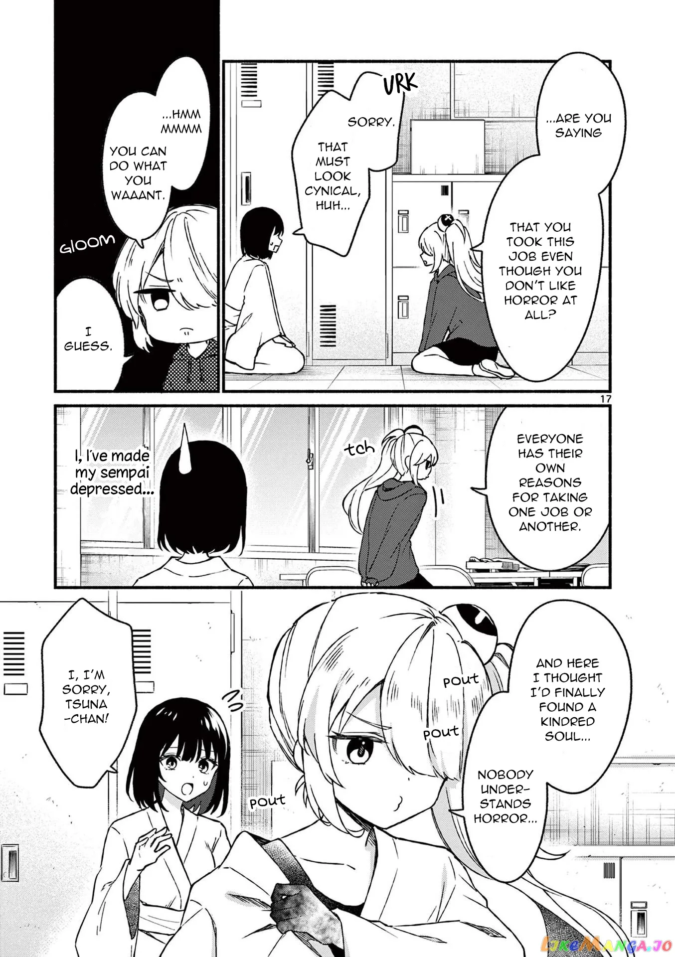 Shiotaiou no Sato-san ga Ore ni dake Amai Chapter 40 page 17
