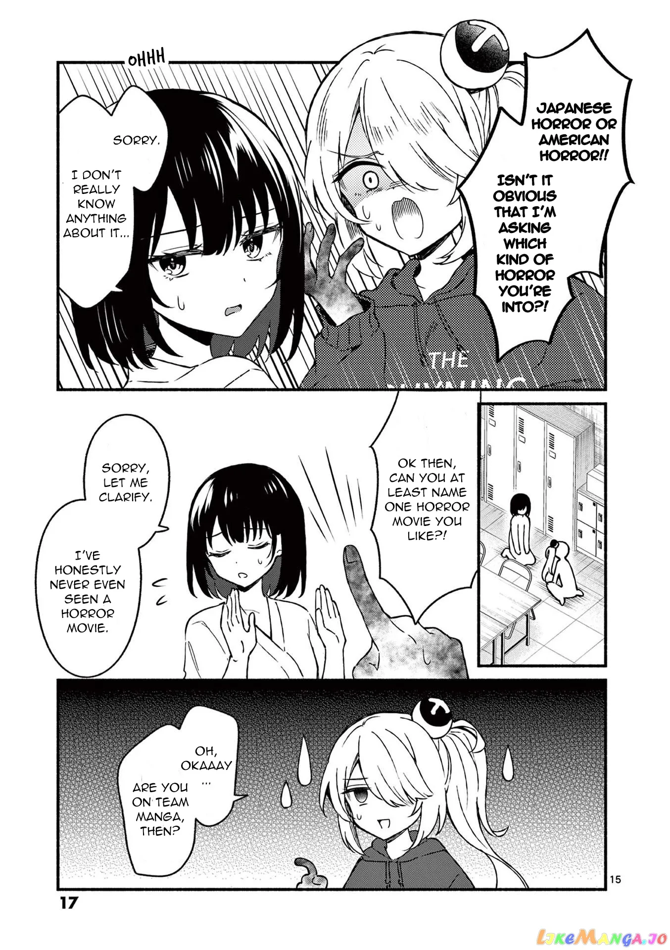 Shiotaiou no Sato-san ga Ore ni dake Amai Chapter 40 page 15