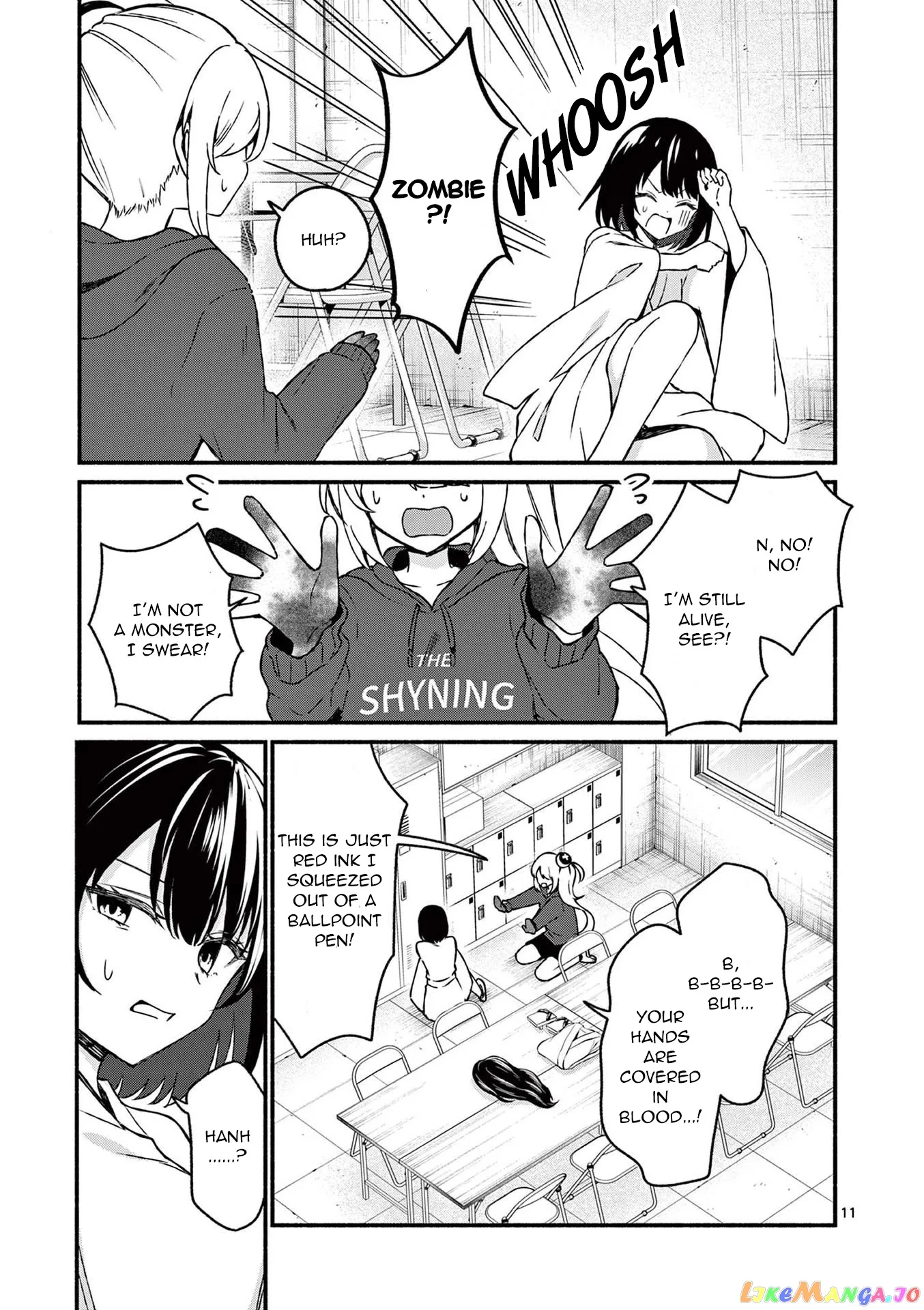 Shiotaiou no Sato-san ga Ore ni dake Amai Chapter 40 page 11