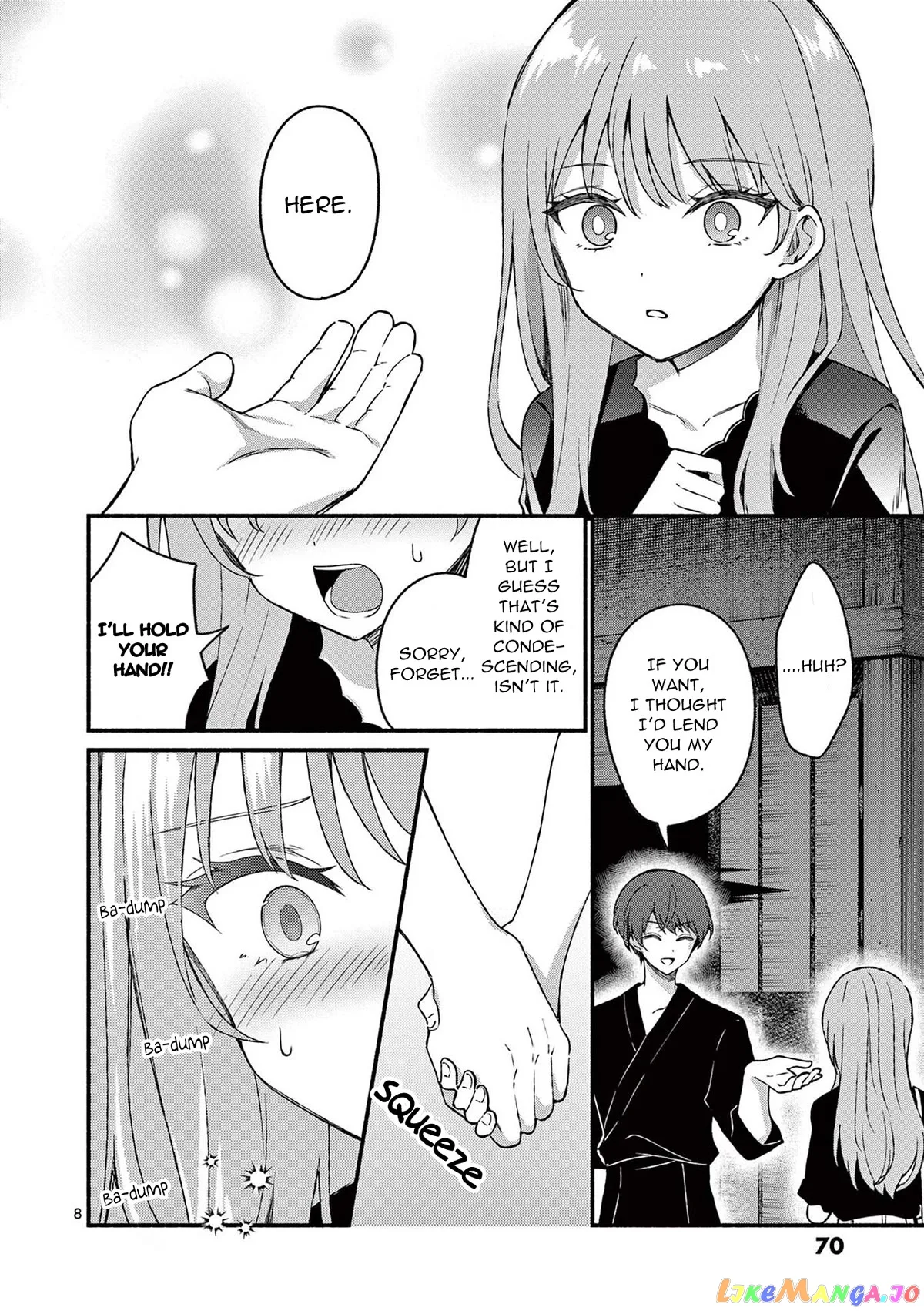 Shiotaiou no Sato-san ga Ore ni dake Amai Chapter 43 page 8