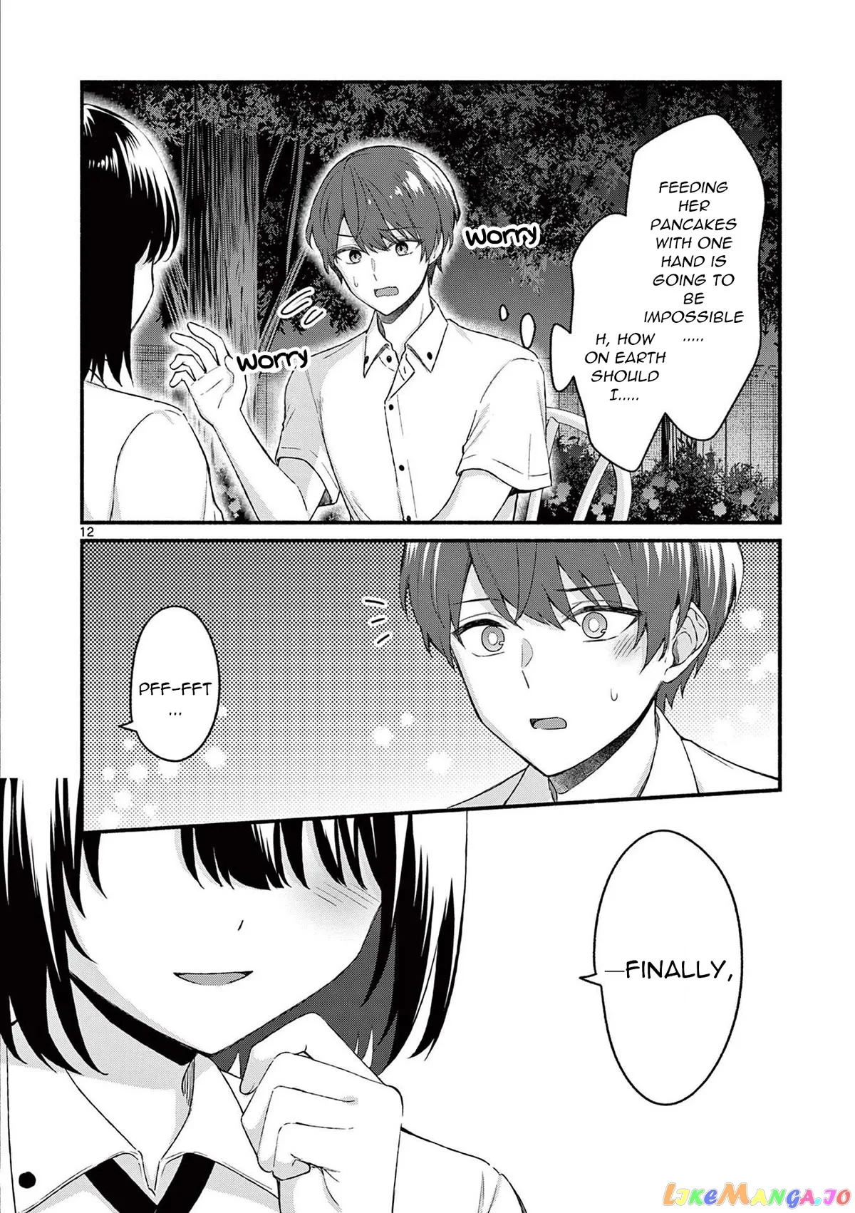 Shiotaiou no Sato-san ga Ore ni dake Amai Chapter 45 page 12