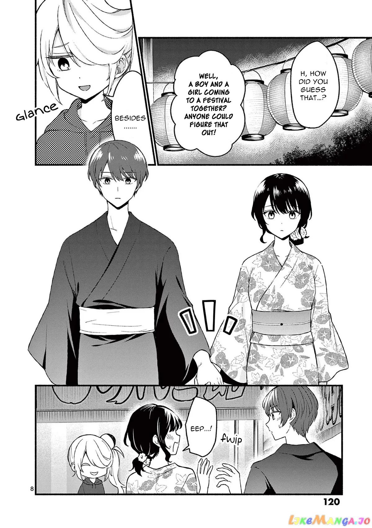 Shiotaiou no Sato-san ga Ore ni dake Amai Chapter 46 page 8